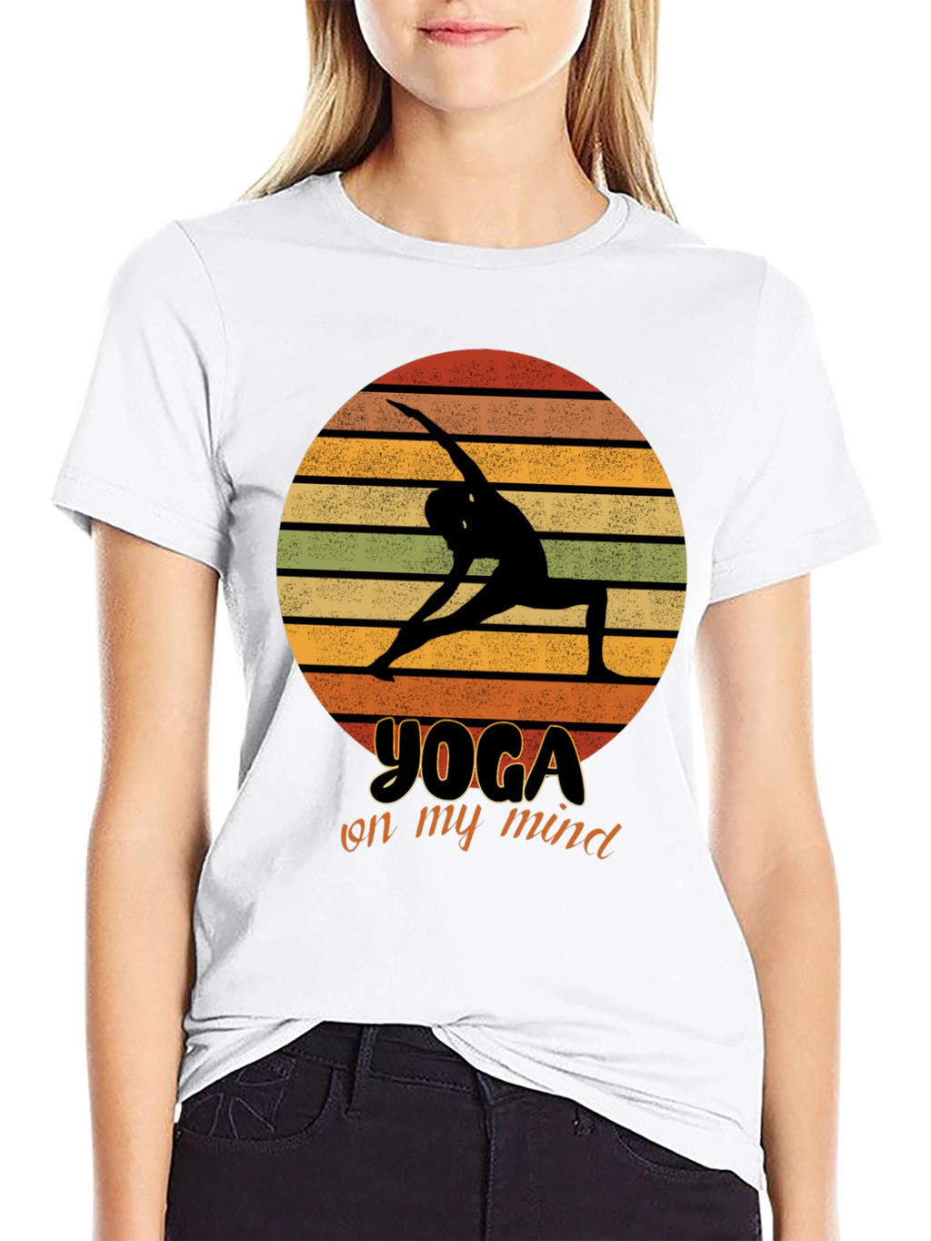 Yoga on My Mind Graphic Tee