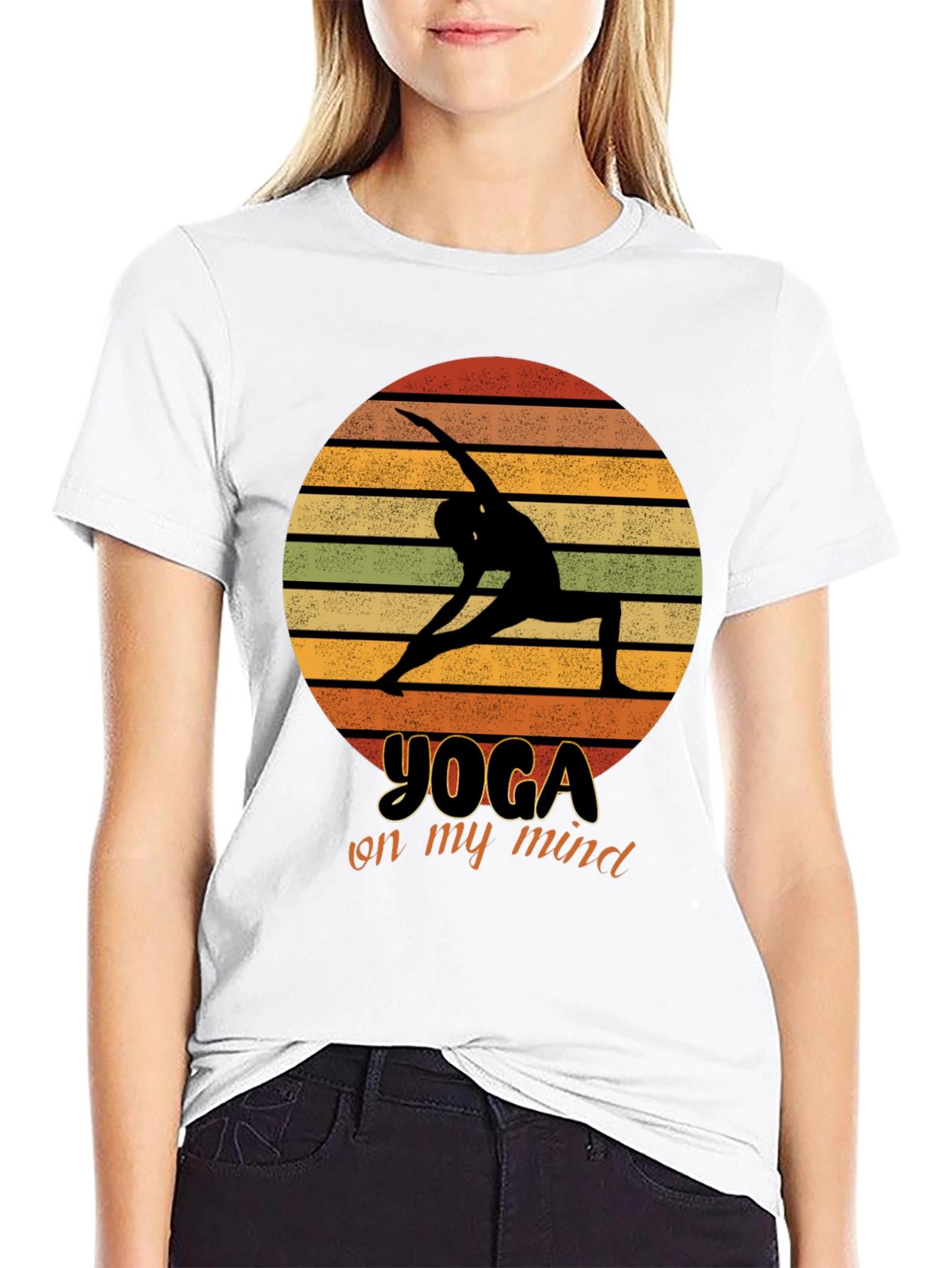 Yoga on My Mind Graphic Tee