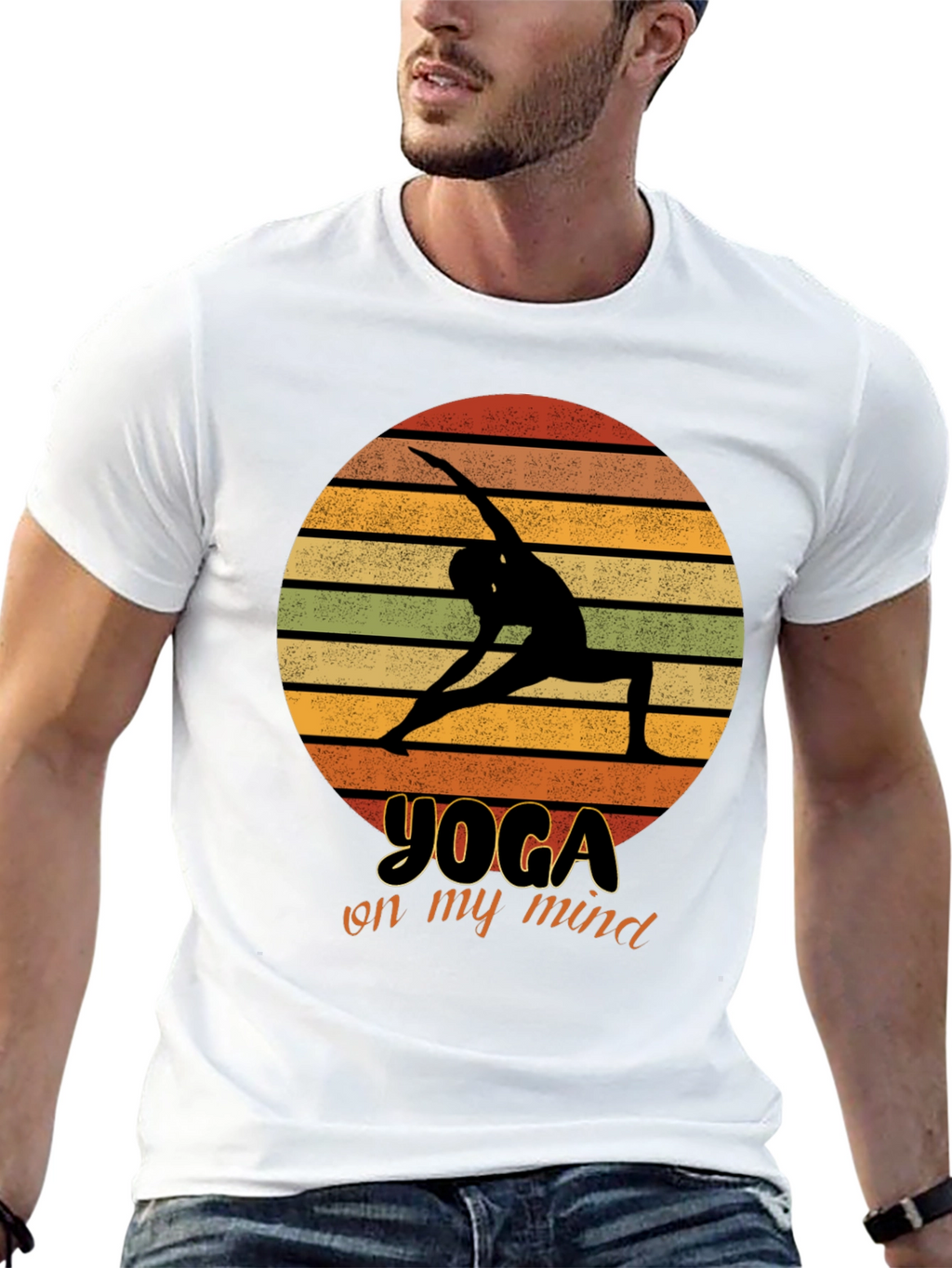 Yoga on My Mind Graphic Tee