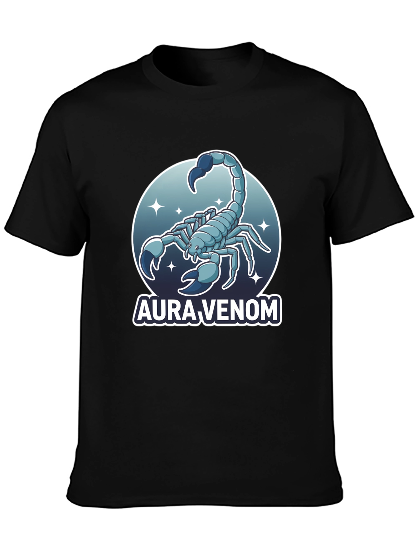 Aura Venom Scorpion Graphic T-Shirt - Stylish Mens Tee