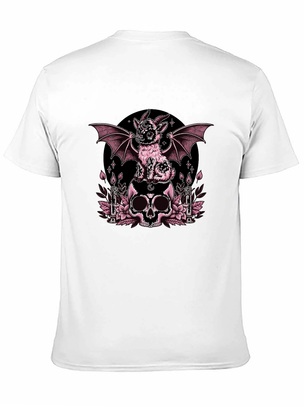 Gothic Goat Skull T-Shirt