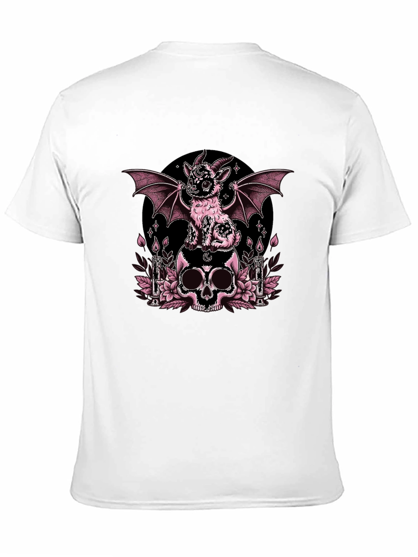 Gothic Goat Skull T-Shirt