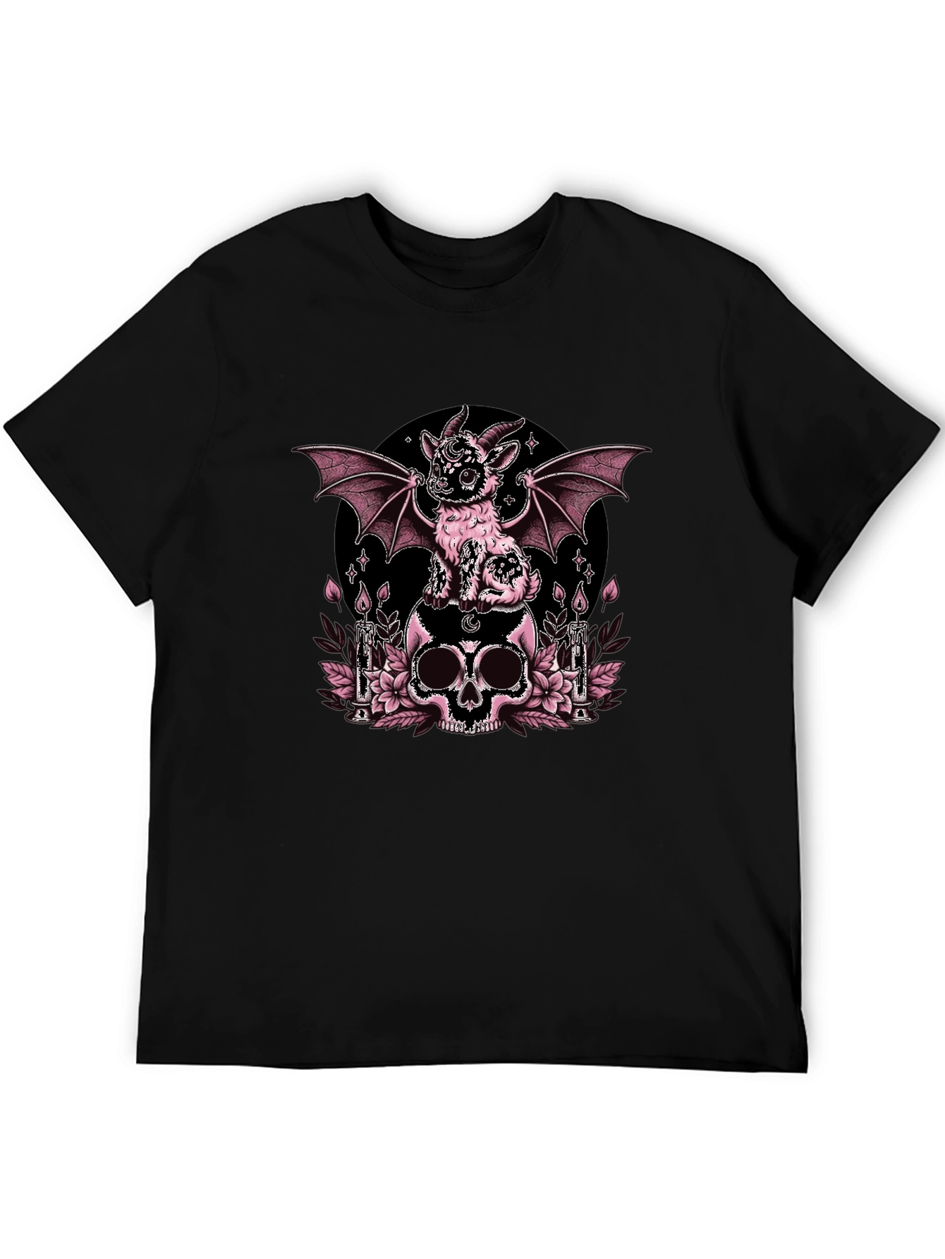 Gothic Goat Skull T-Shirt