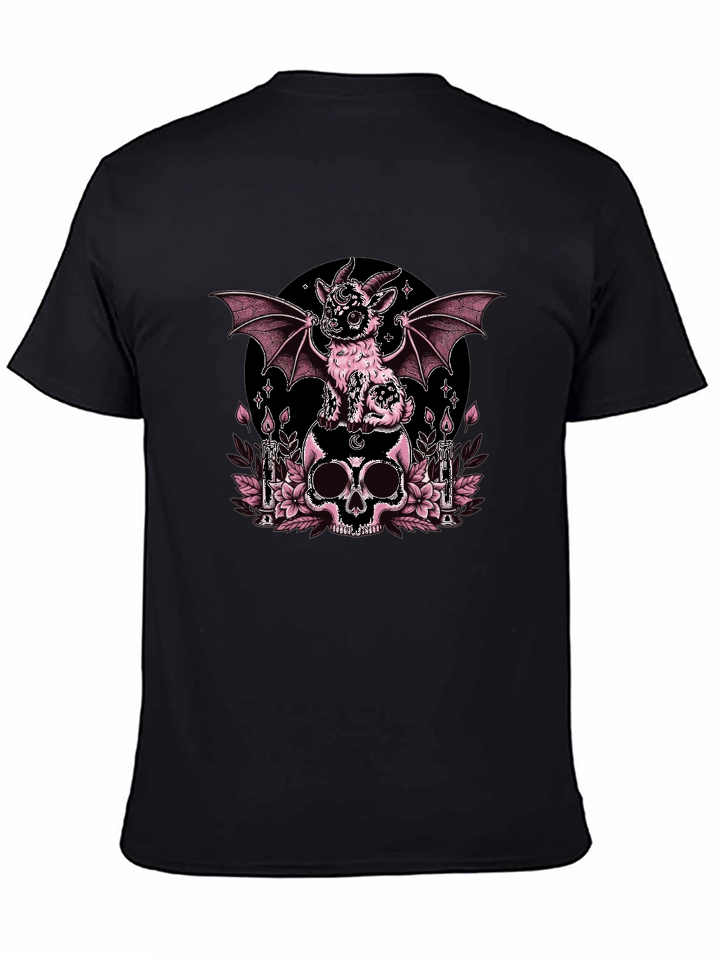 Gothic Goat Skull T-Shirt