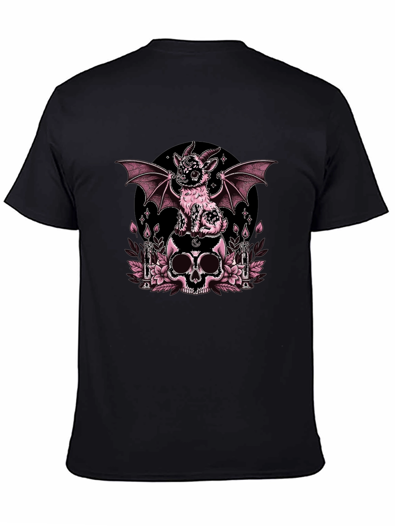 Gothic Goat Skull T-Shirt