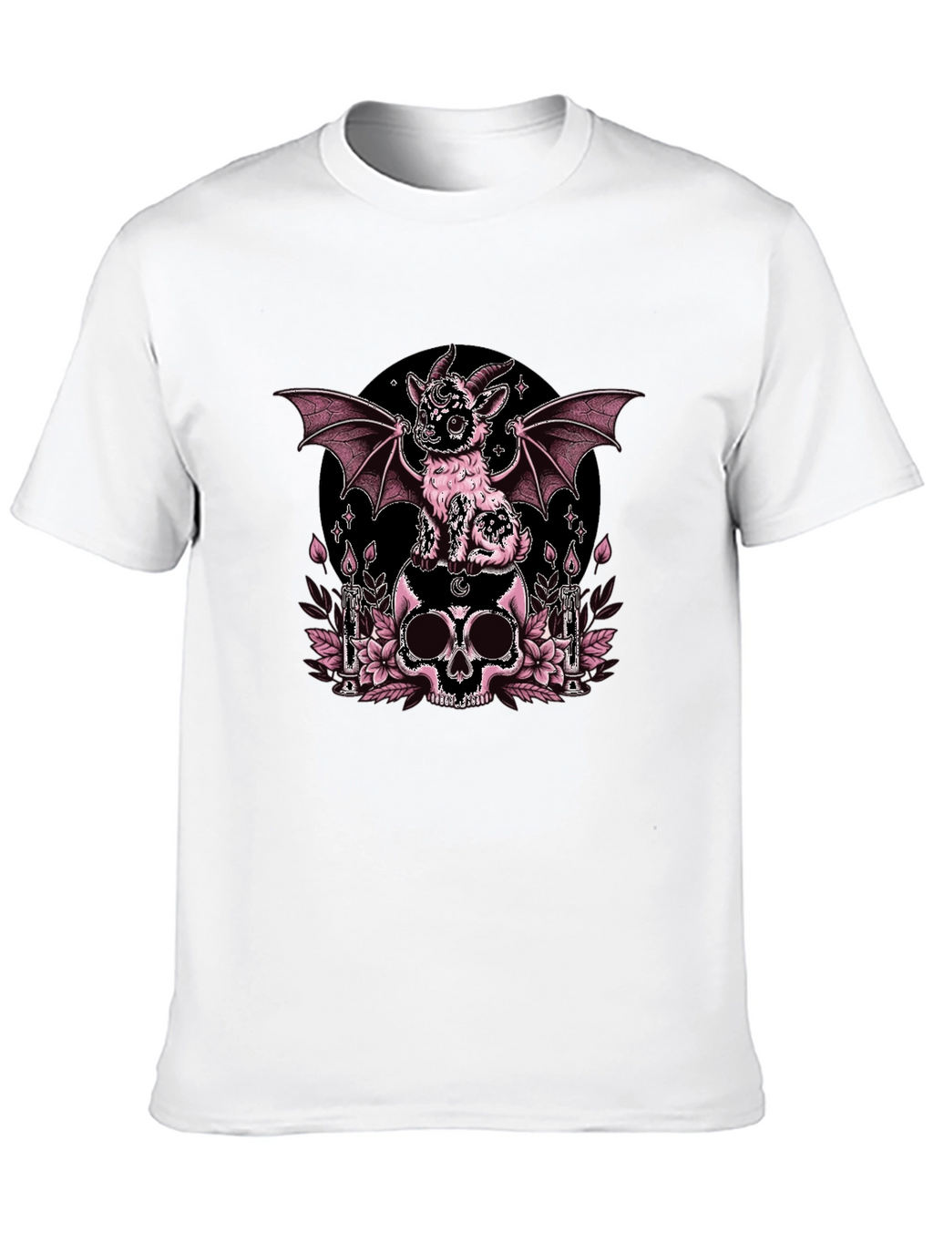 Gothic Goat Skull T-Shirt
