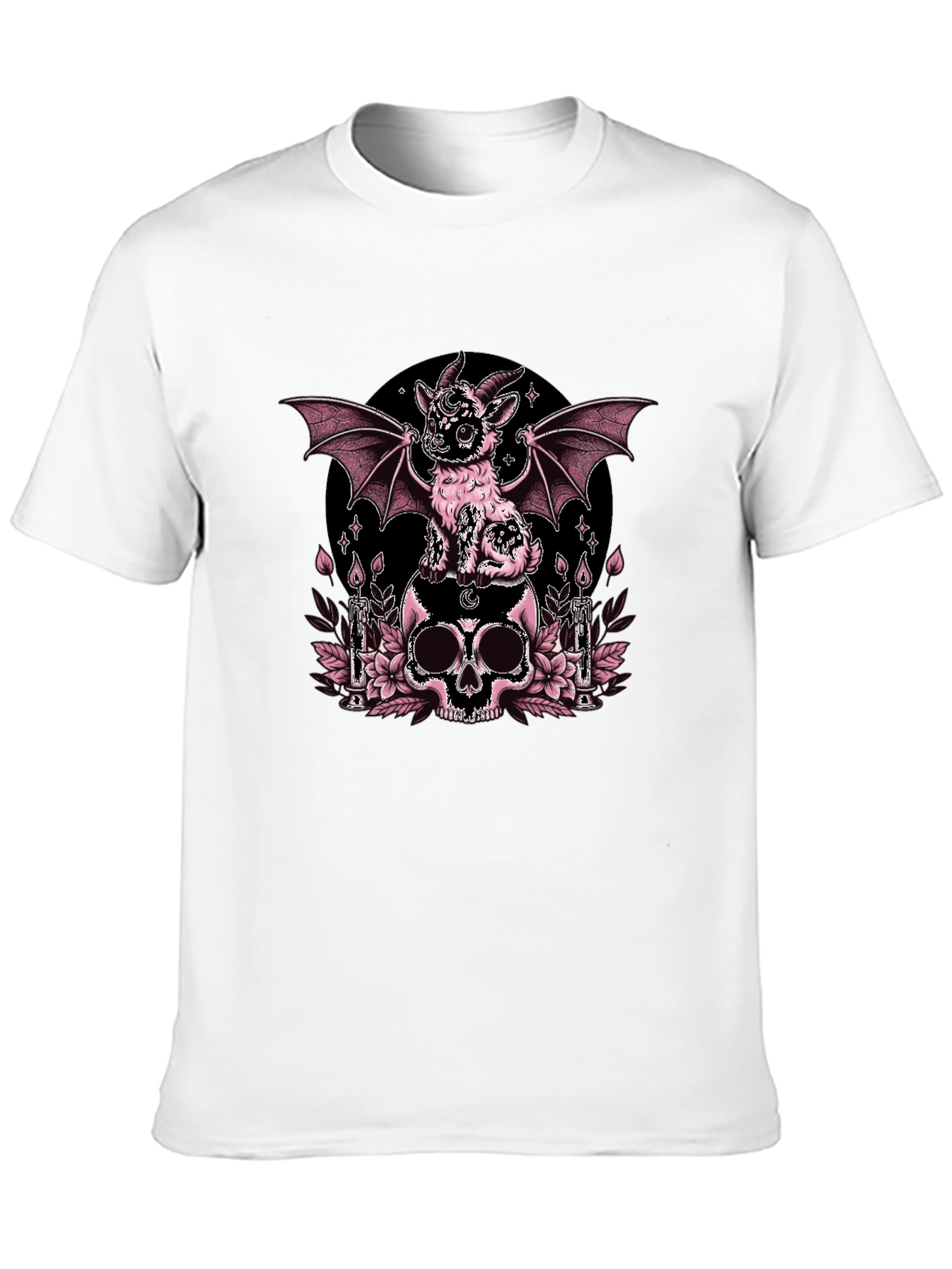 Gothic Goat Skull T-Shirt