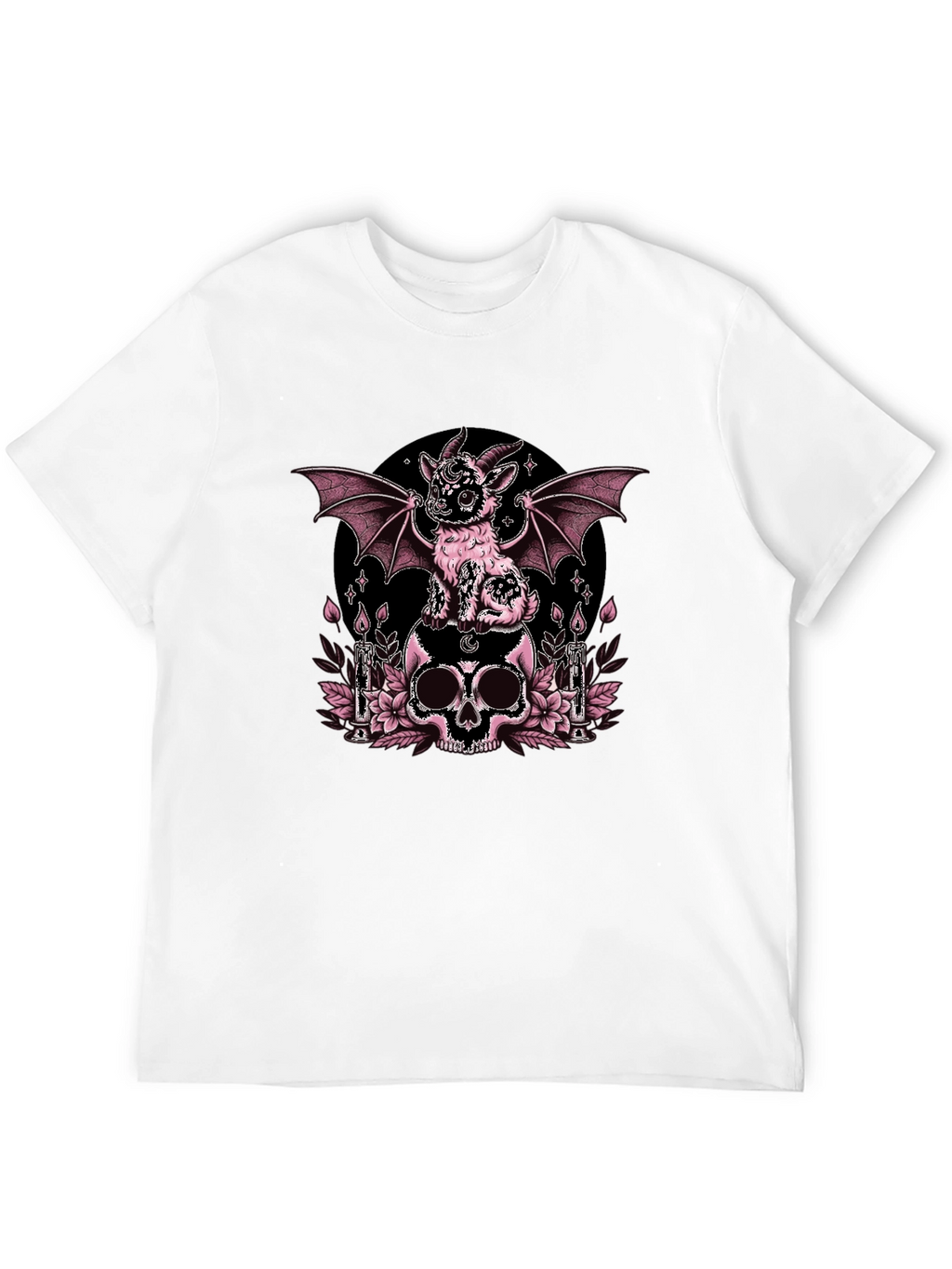 Gothic Goat Skull T-Shirt