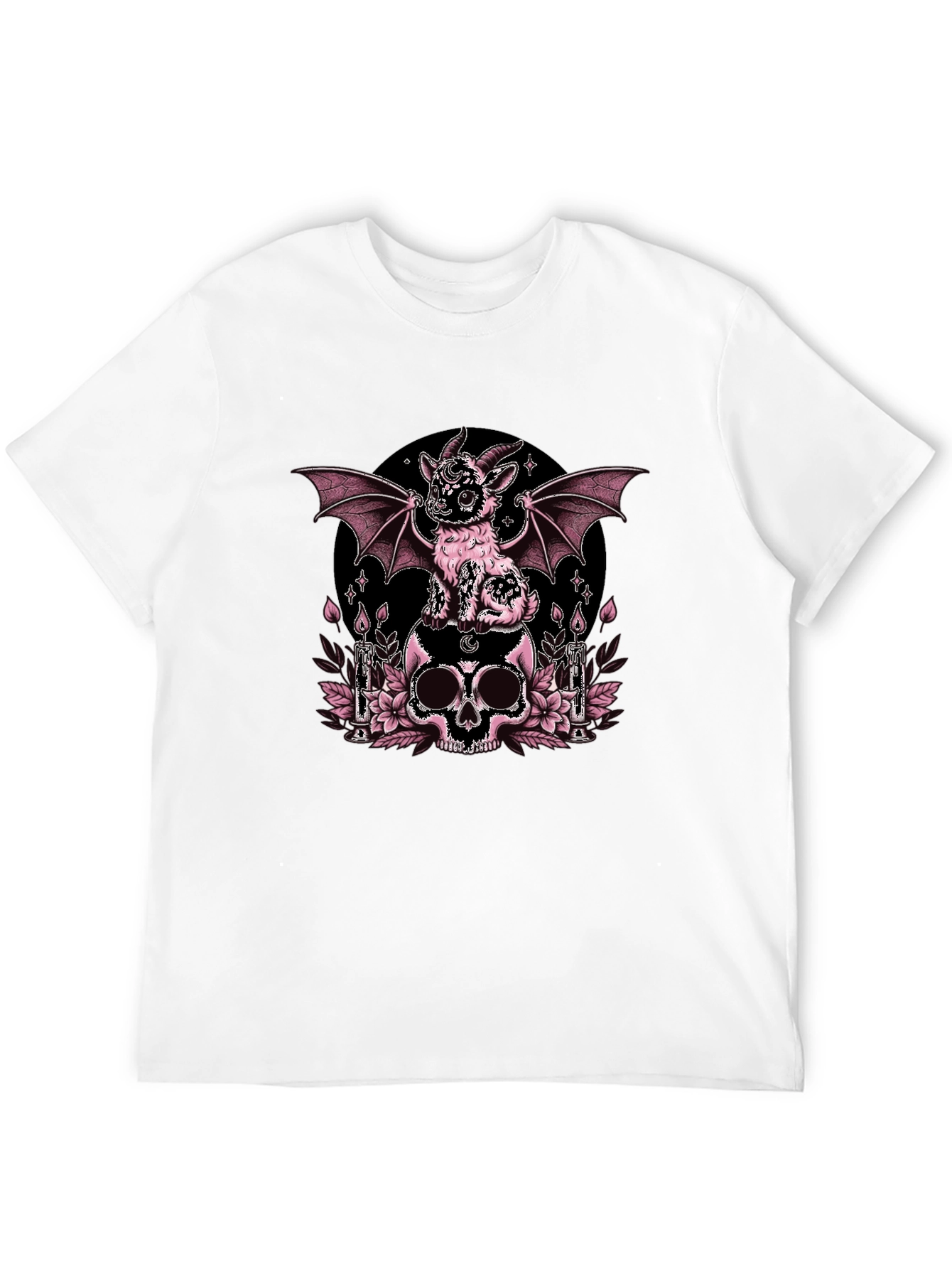 Gothic Goat Skull T-Shirt