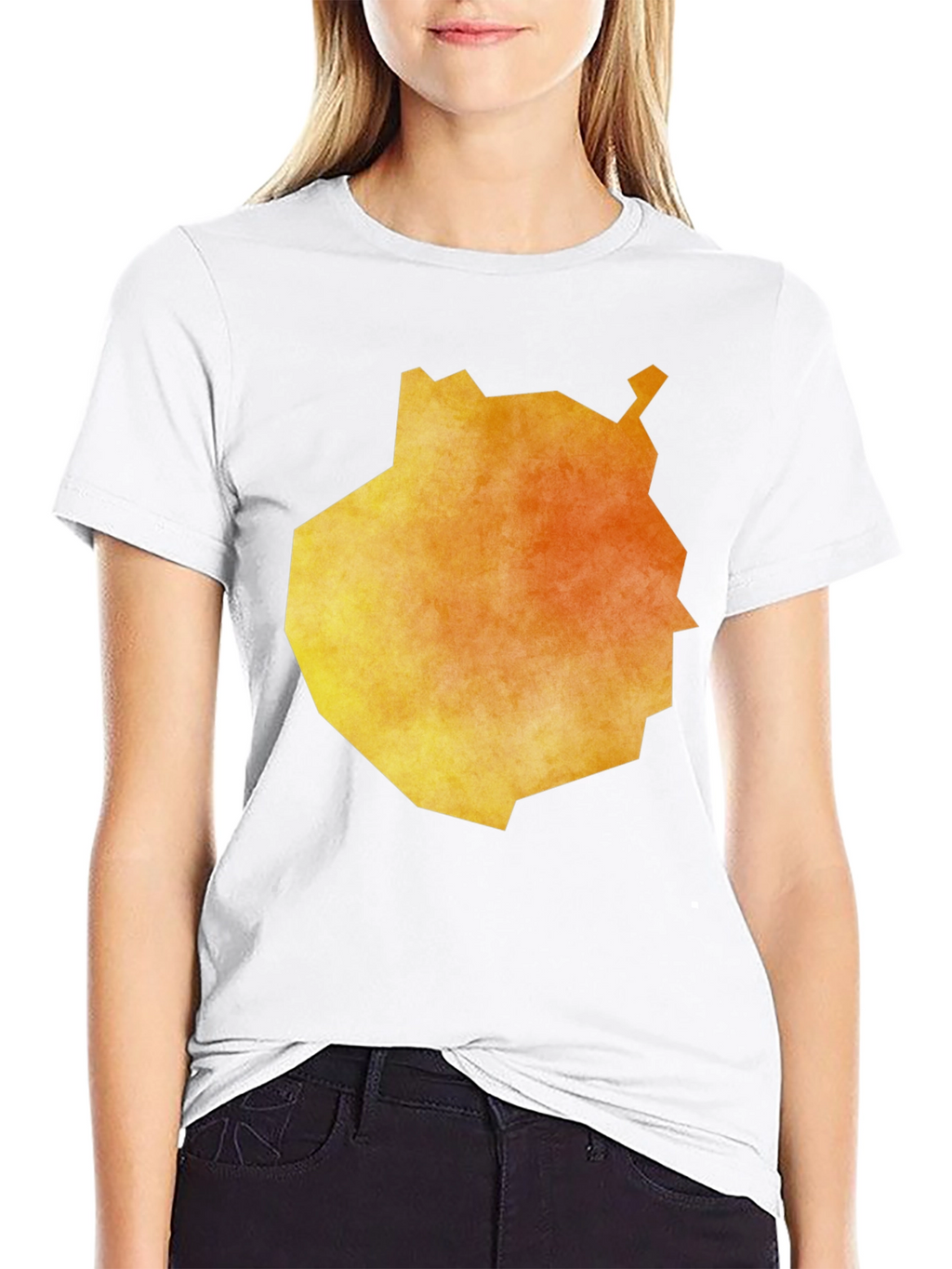 Abstract Geometric Graphic Tee - Modern Art Shirt