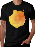 Abstract Geometric Graphic Tee - Modern Art Shirt