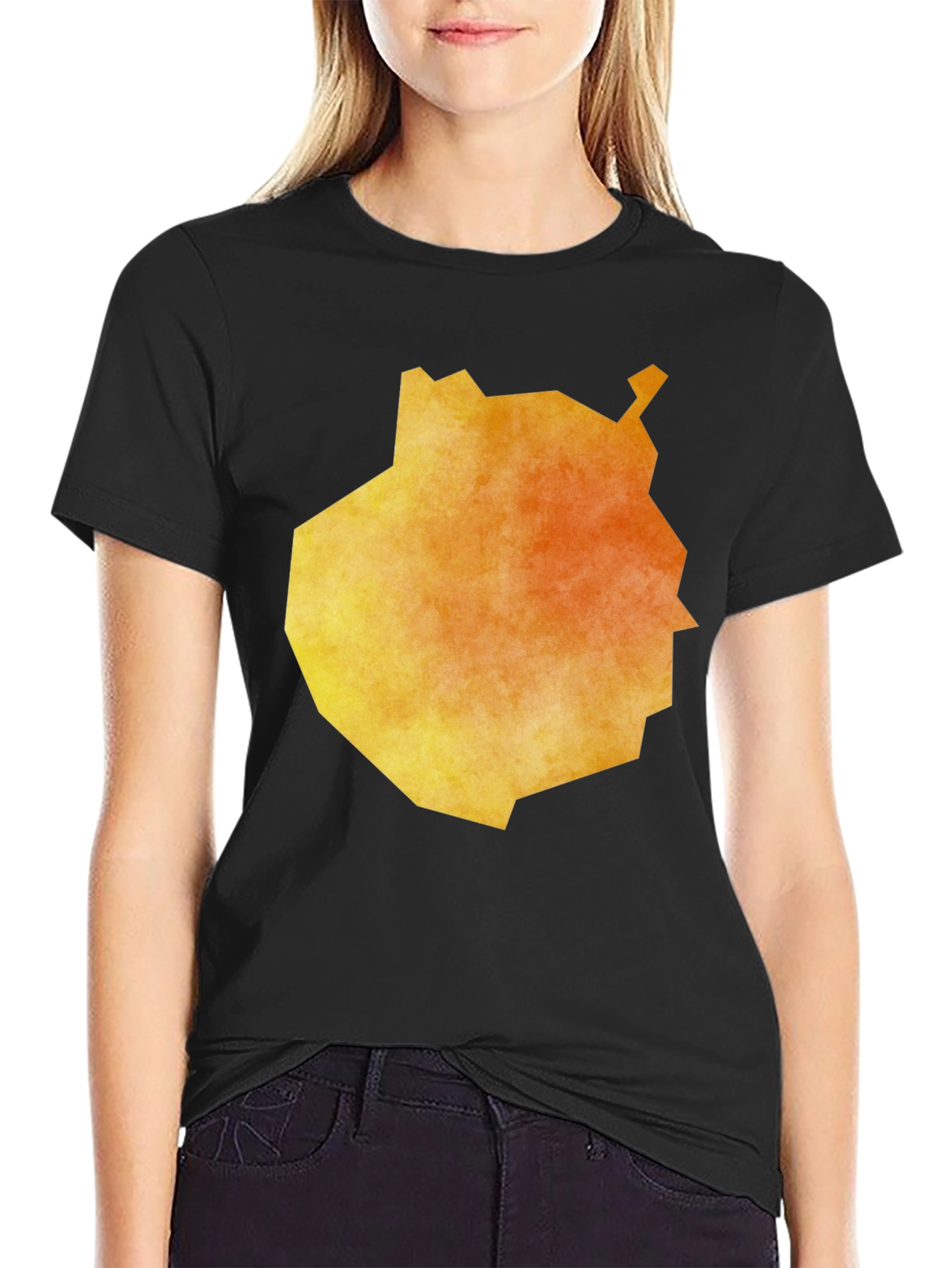 Abstract Geometric Graphic Tee - Modern Art Shirt