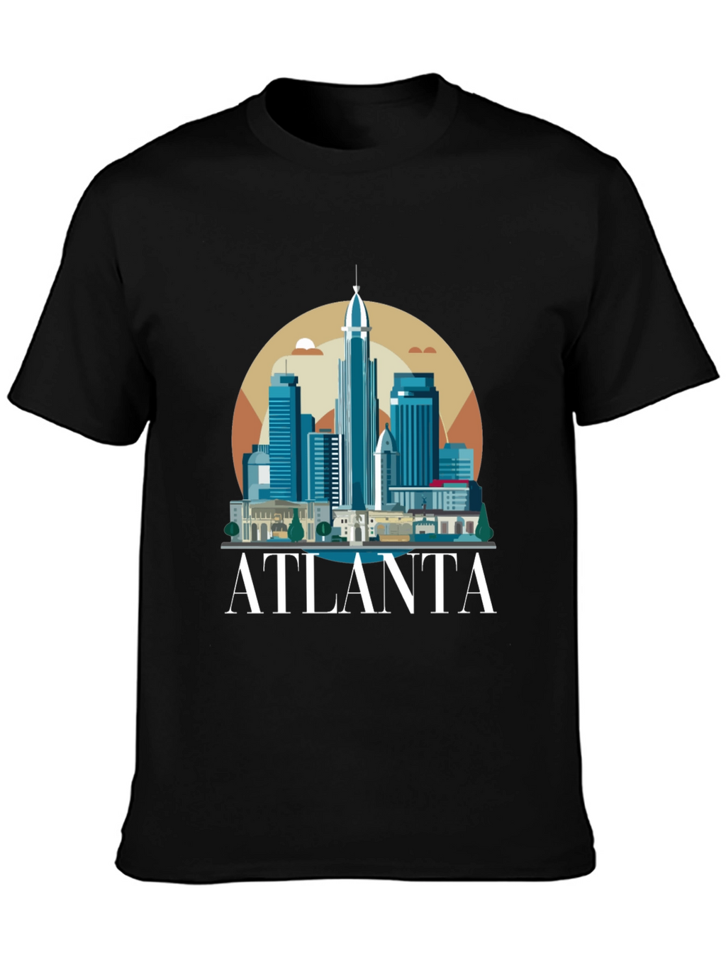 Atlanta Skyline Graphic Tee