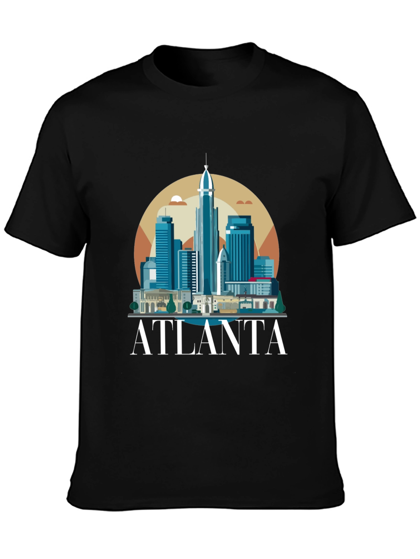 Atlanta Skyline Graphic Tee