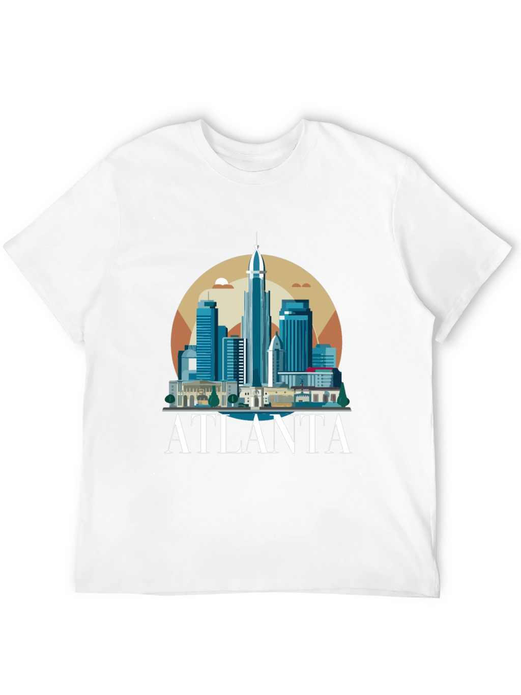 Atlanta Skyline Graphic Tee
