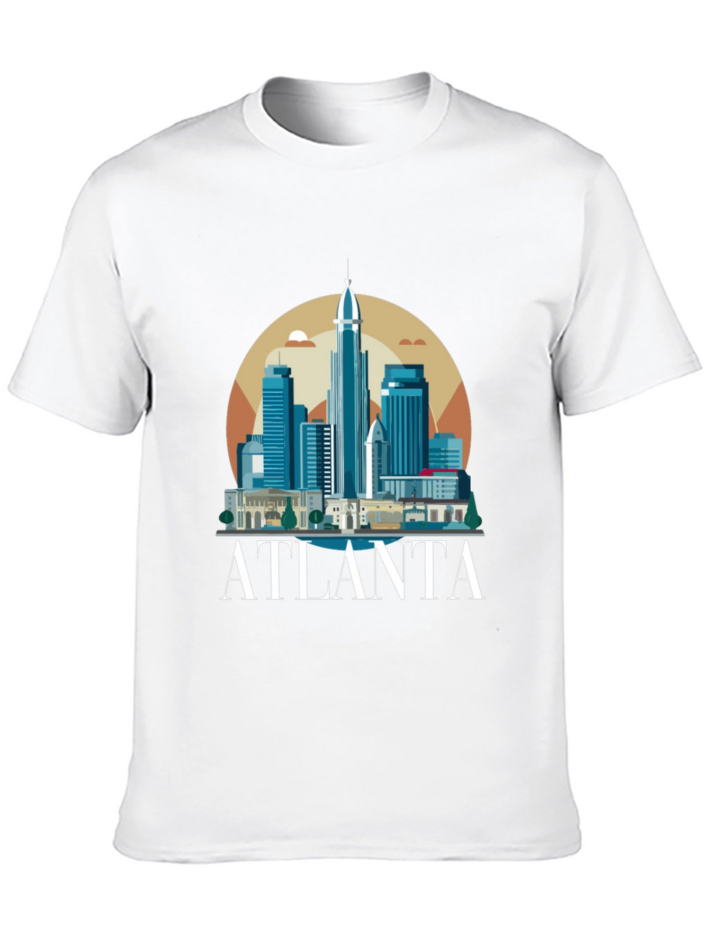 Atlanta Skyline Graphic Tee