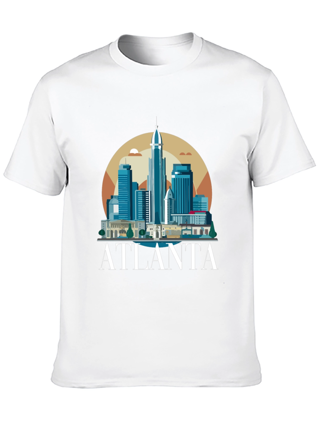 Atlanta Skyline Graphic Tee