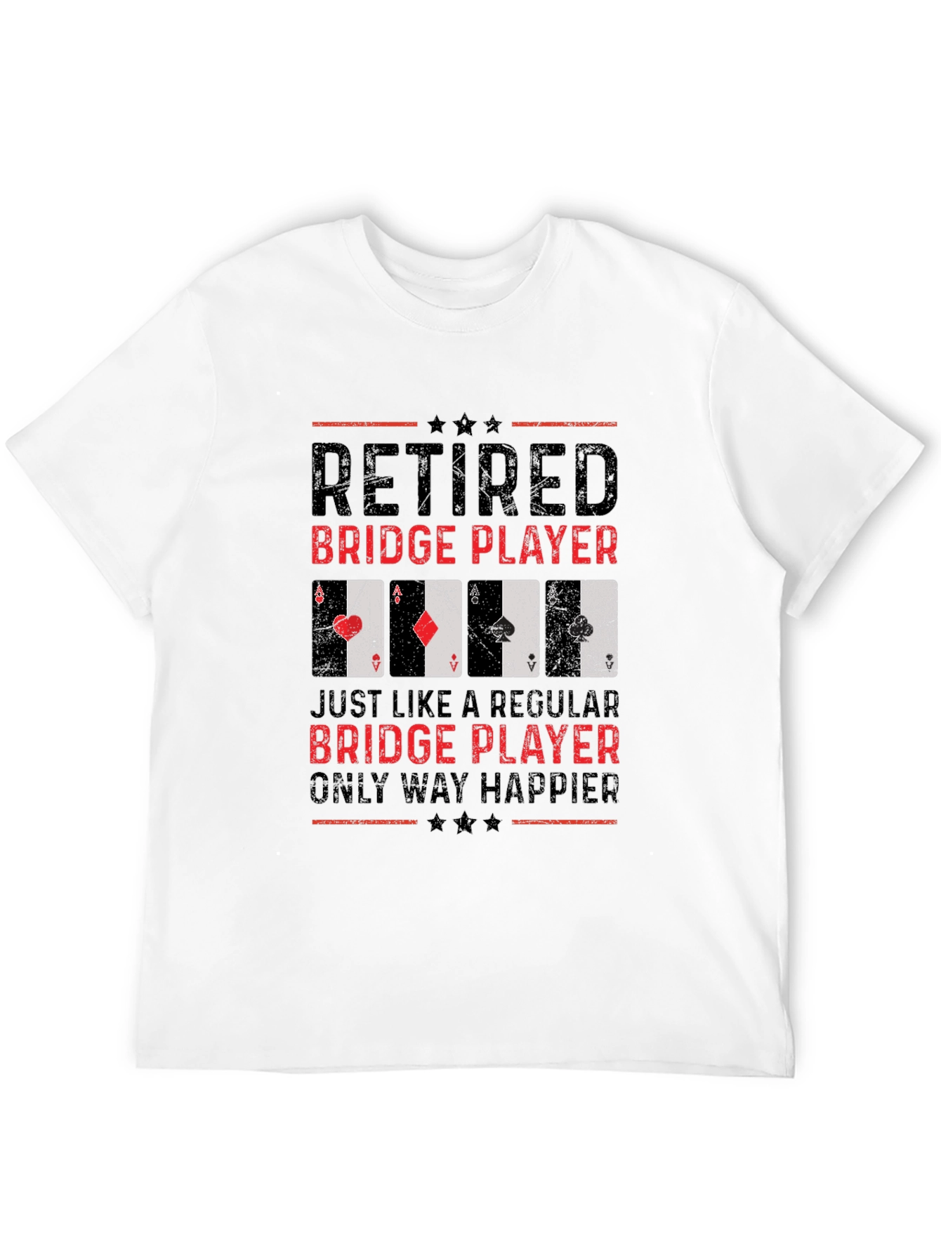 Retired Bridge Player T-Shirt