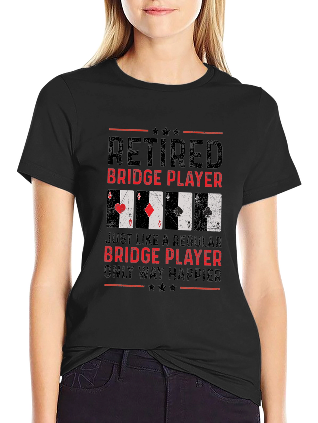 Retired Bridge Player T-Shirt