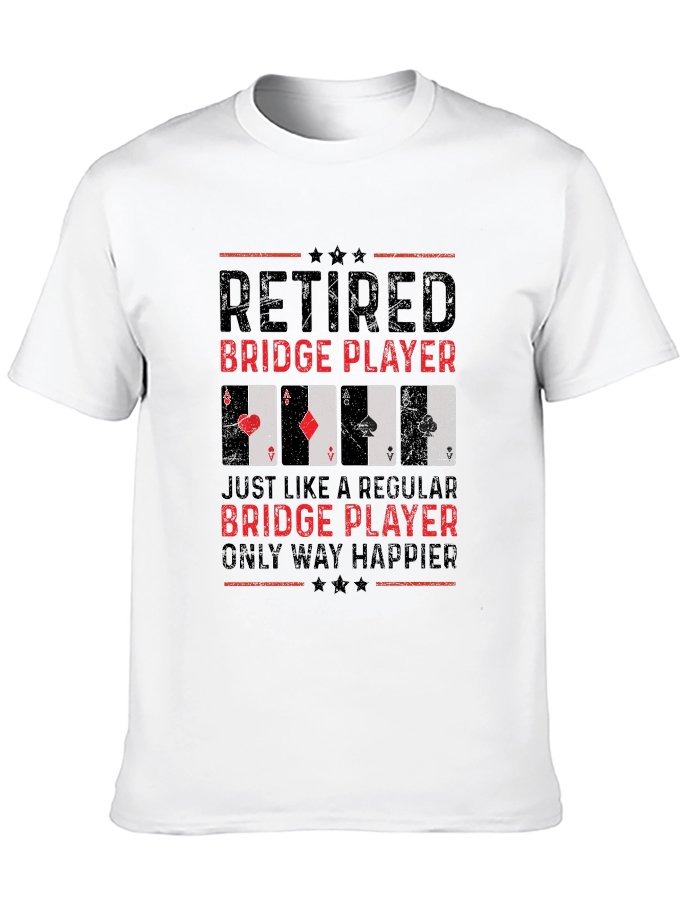 Retired Bridge Player T-Shirt