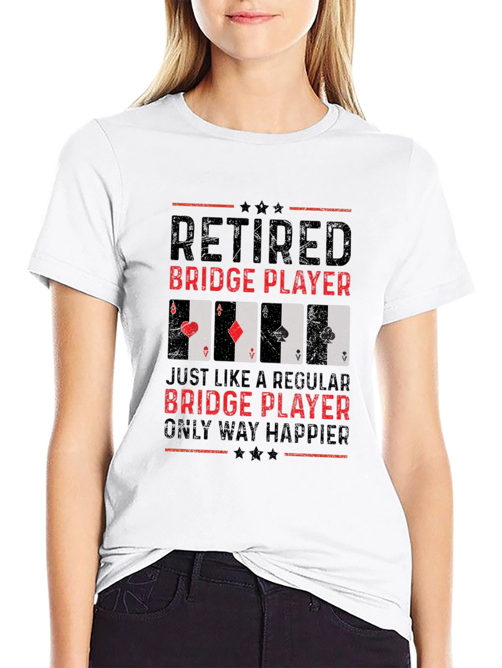 Retired Bridge Player T-Shirt