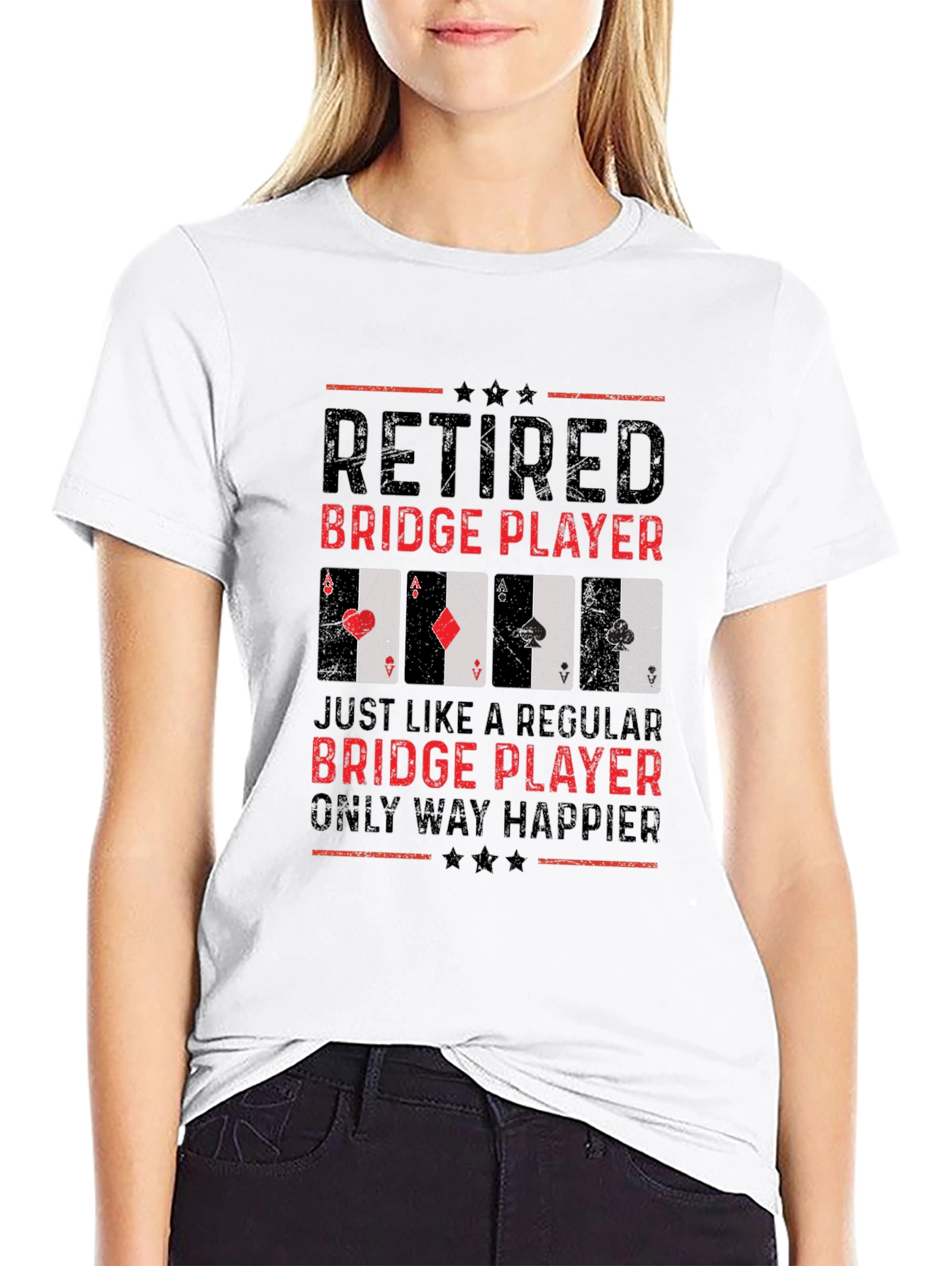 Retired Bridge Player T-Shirt
