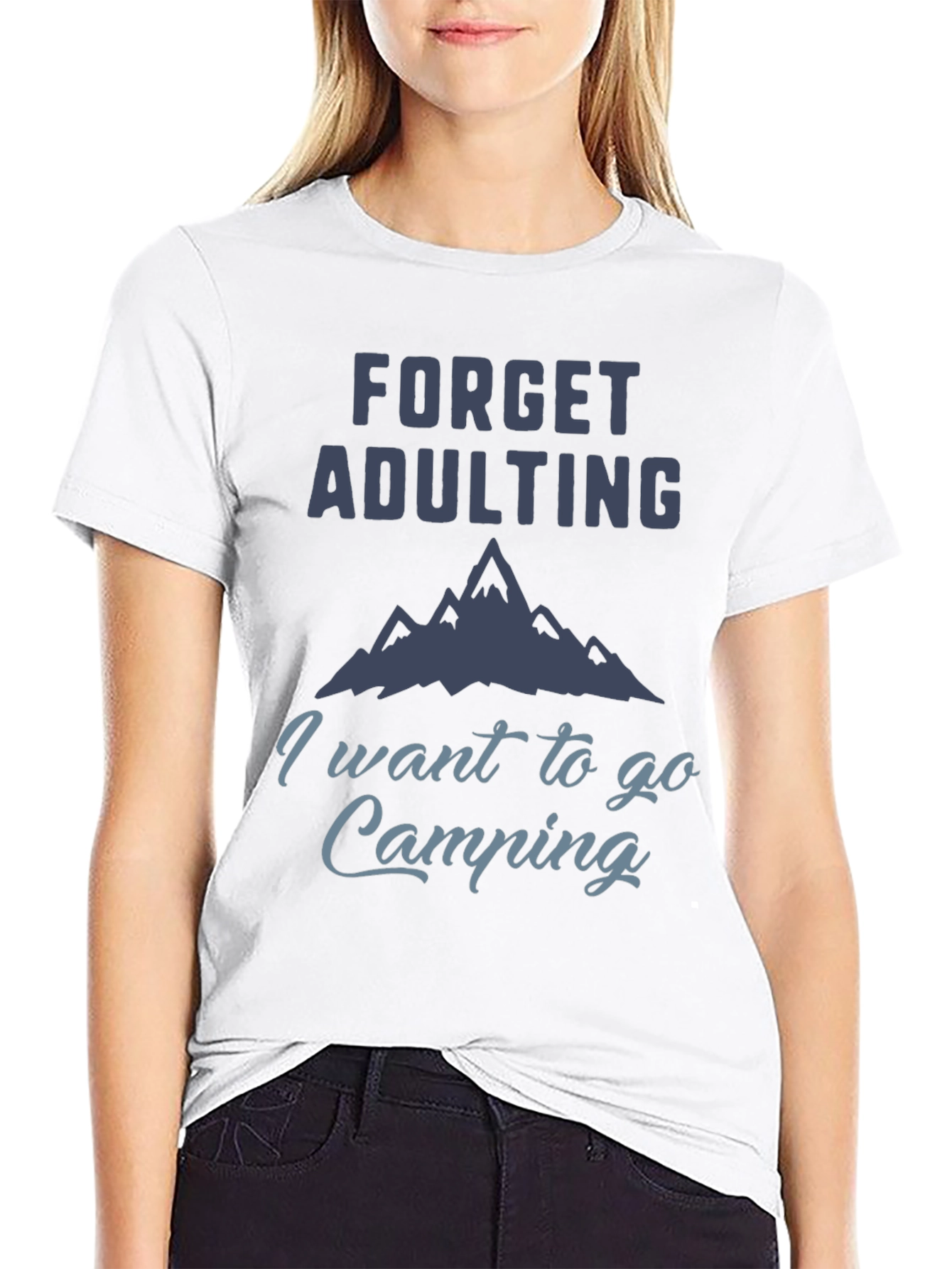 Forget Adulting Camping T-Shirt
