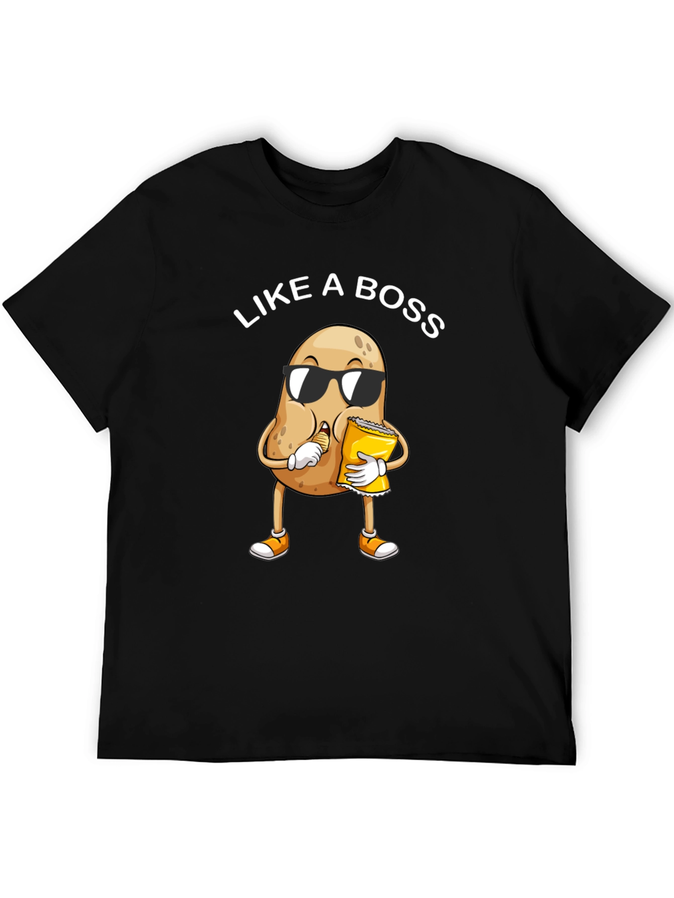 Like a Boss Potato Graphic T-Shirt