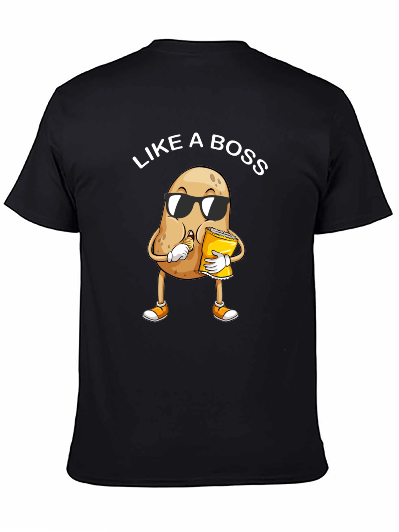 Like a Boss Potato Graphic T-Shirt