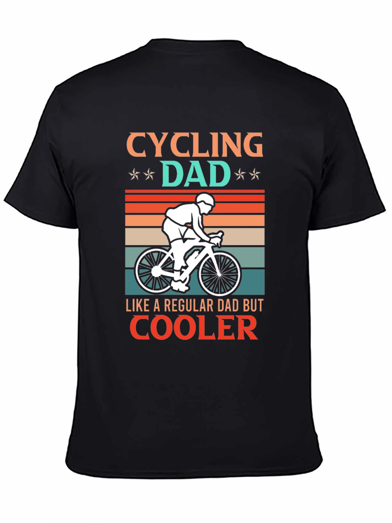 Cycling Dad T-Shirt - Cool Dad Graphic Tee