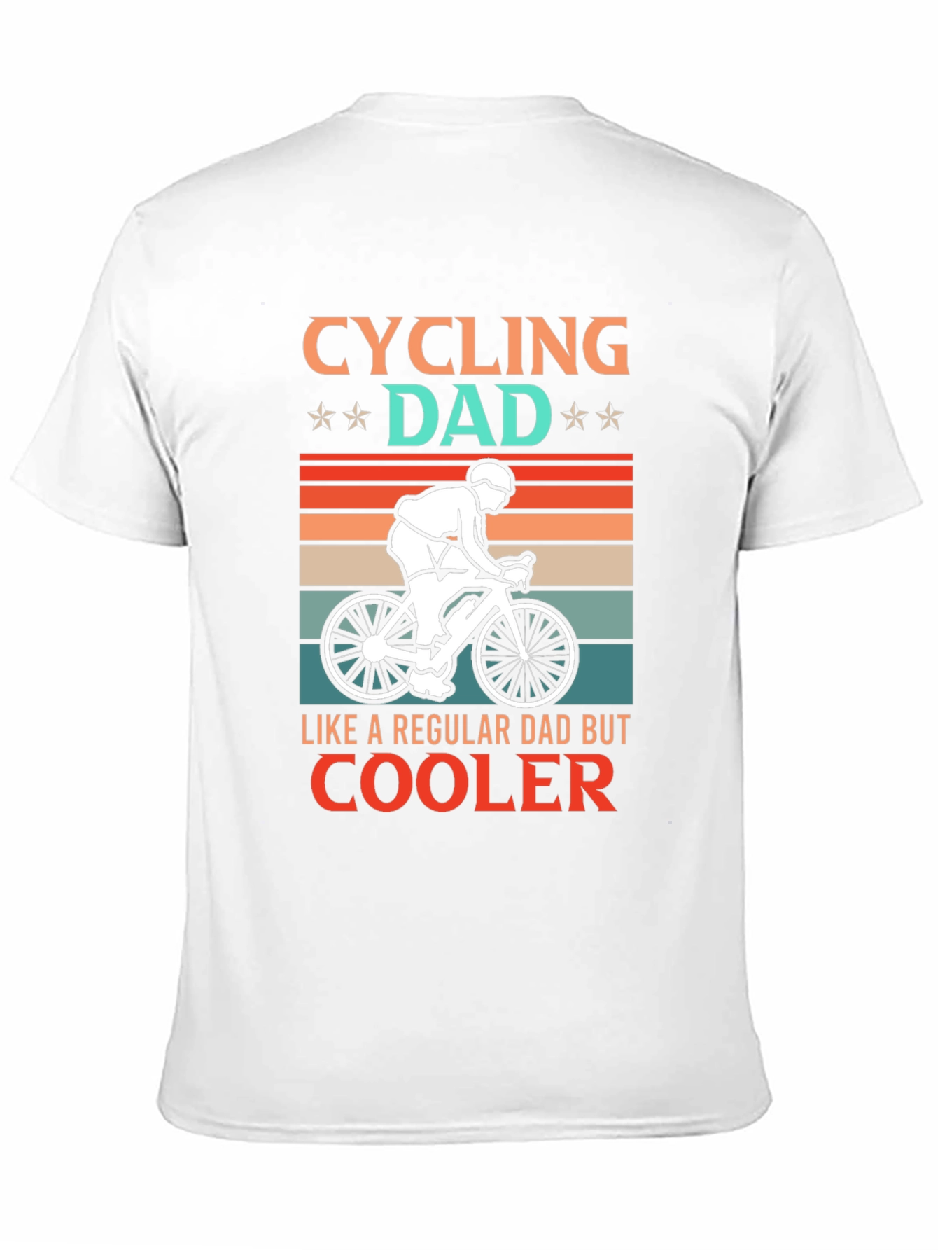 Cycling Dad T-Shirt - Cool Dad Graphic Tee