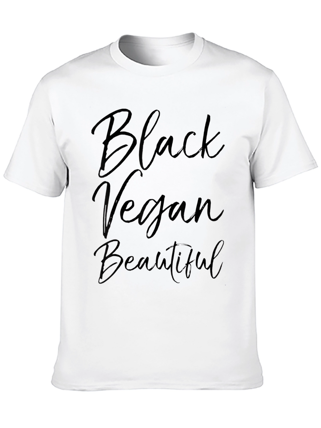 Black Vegan Beautiful T-Shirt
