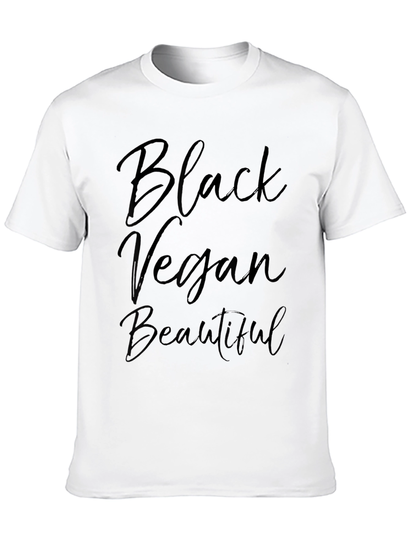 Black Vegan Beautiful T-Shirt