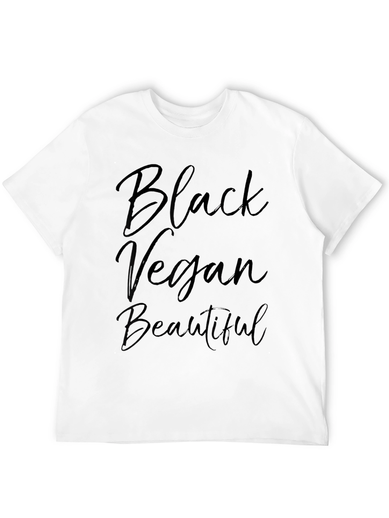 Black Vegan Beautiful T-Shirt