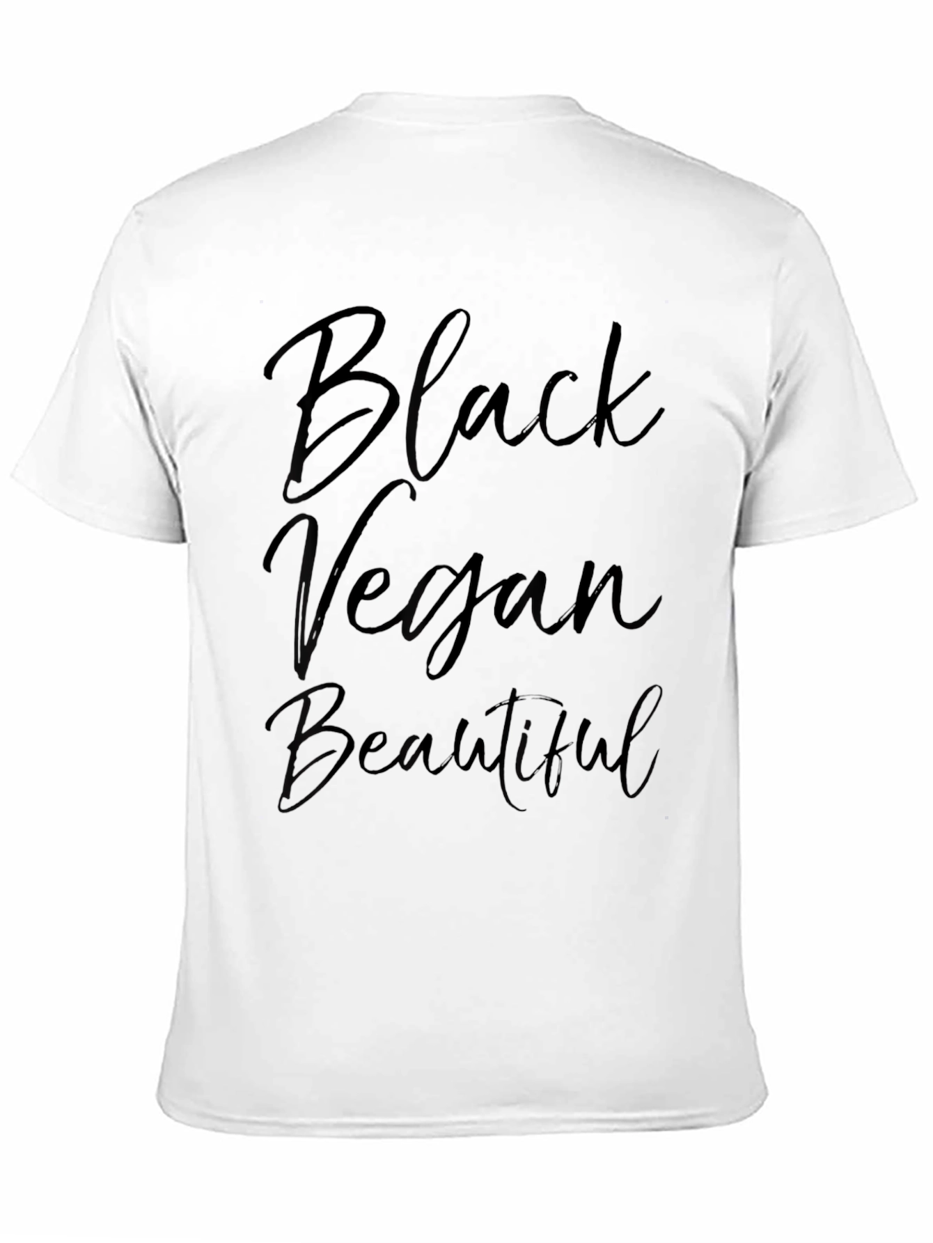 Black Vegan Beautiful T-Shirt