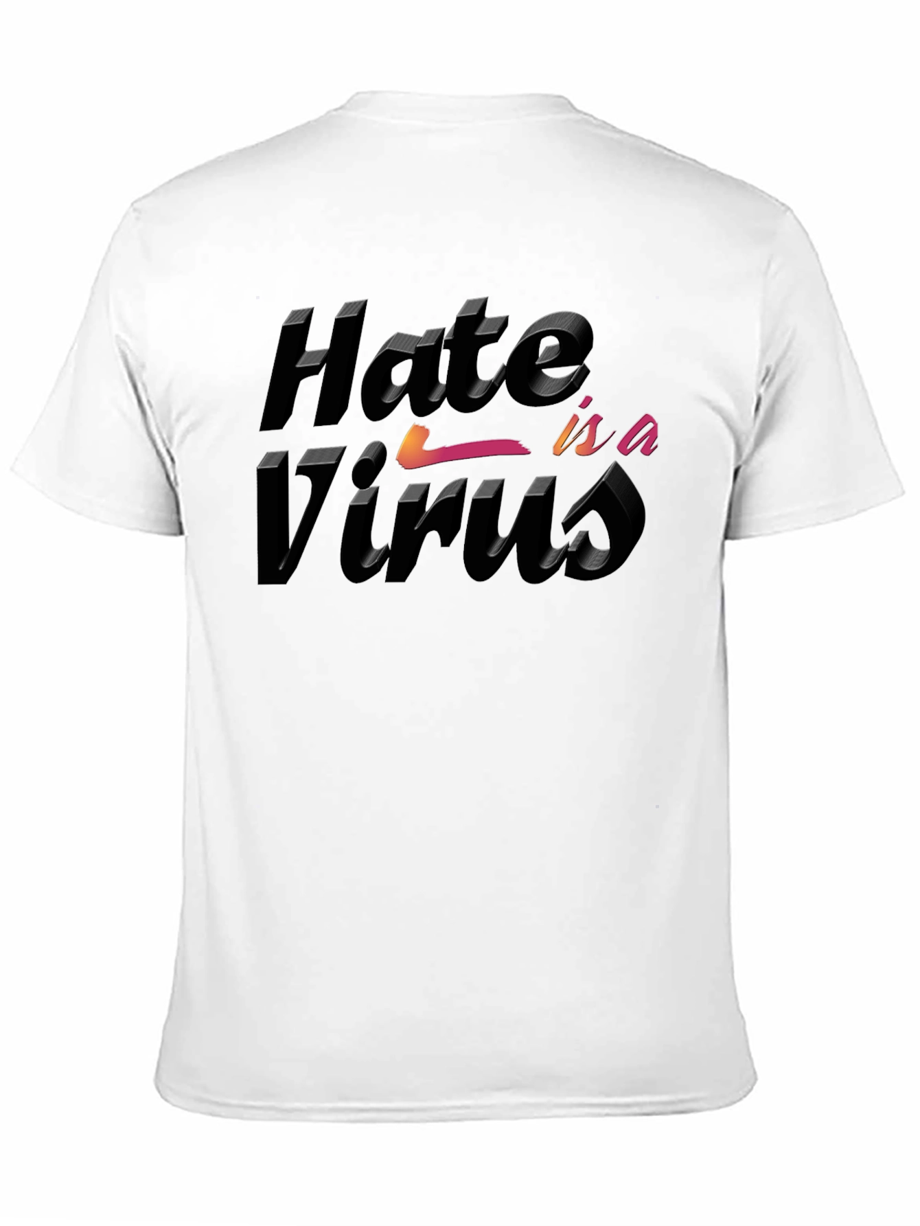 Hate is a Virus Graphic T-Shirt