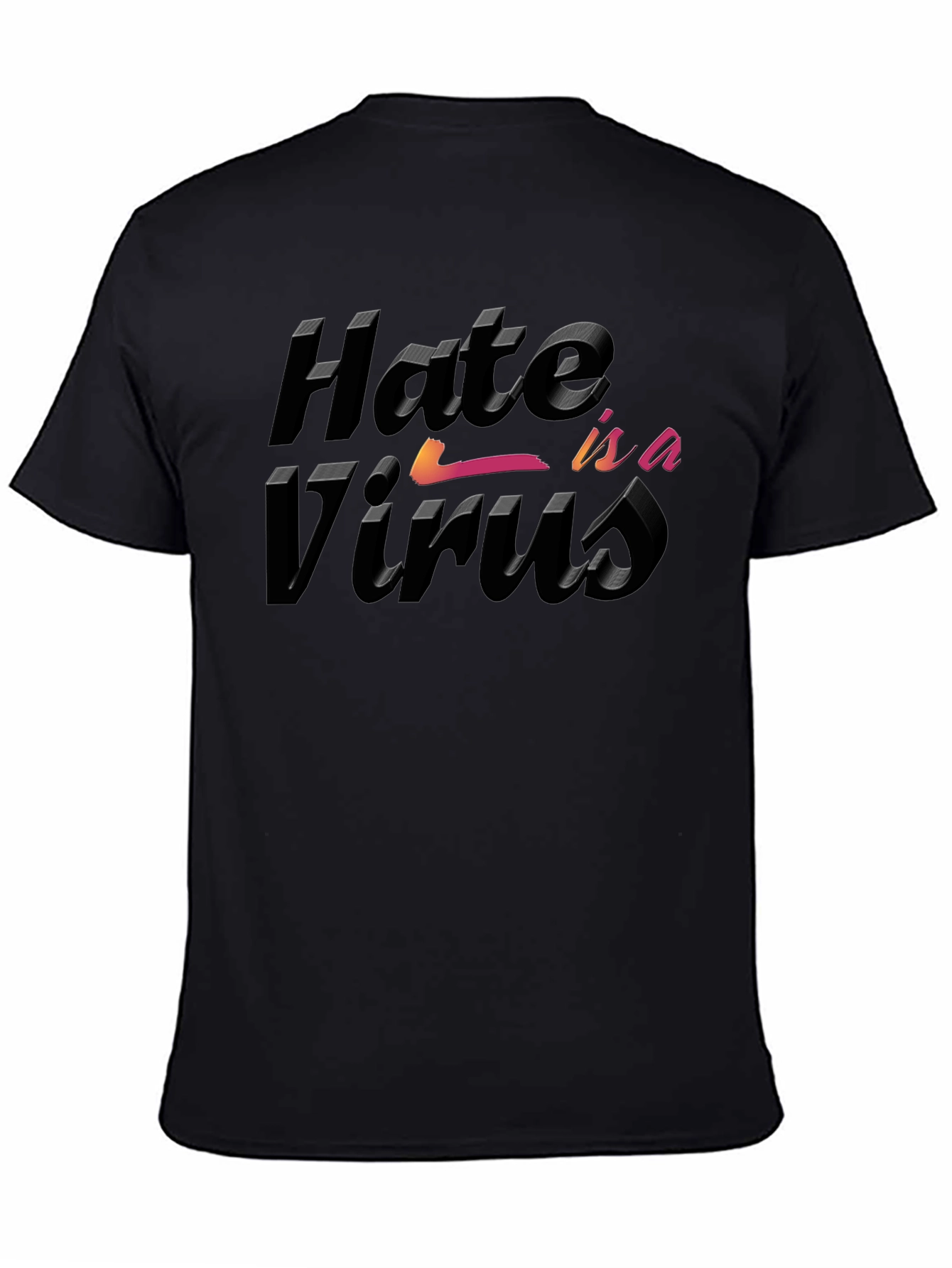 Hate is a Virus Graphic T-Shirt