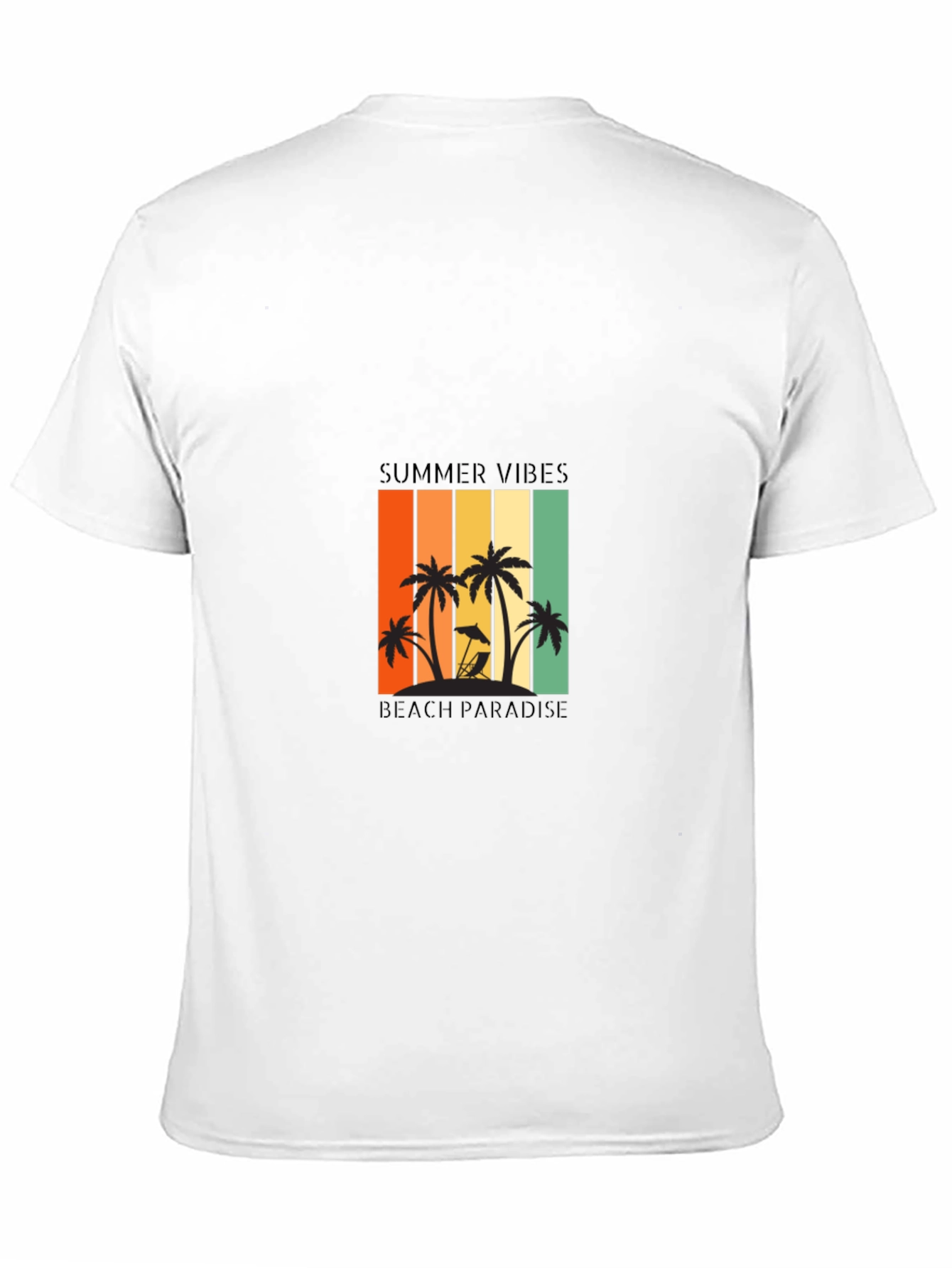 Summer Vibes Graphic Tee - Beach Paradise