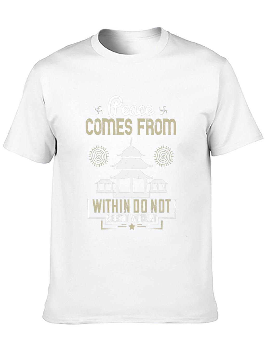 Peace Within Graphic Tee - Unisex Short Sleeve