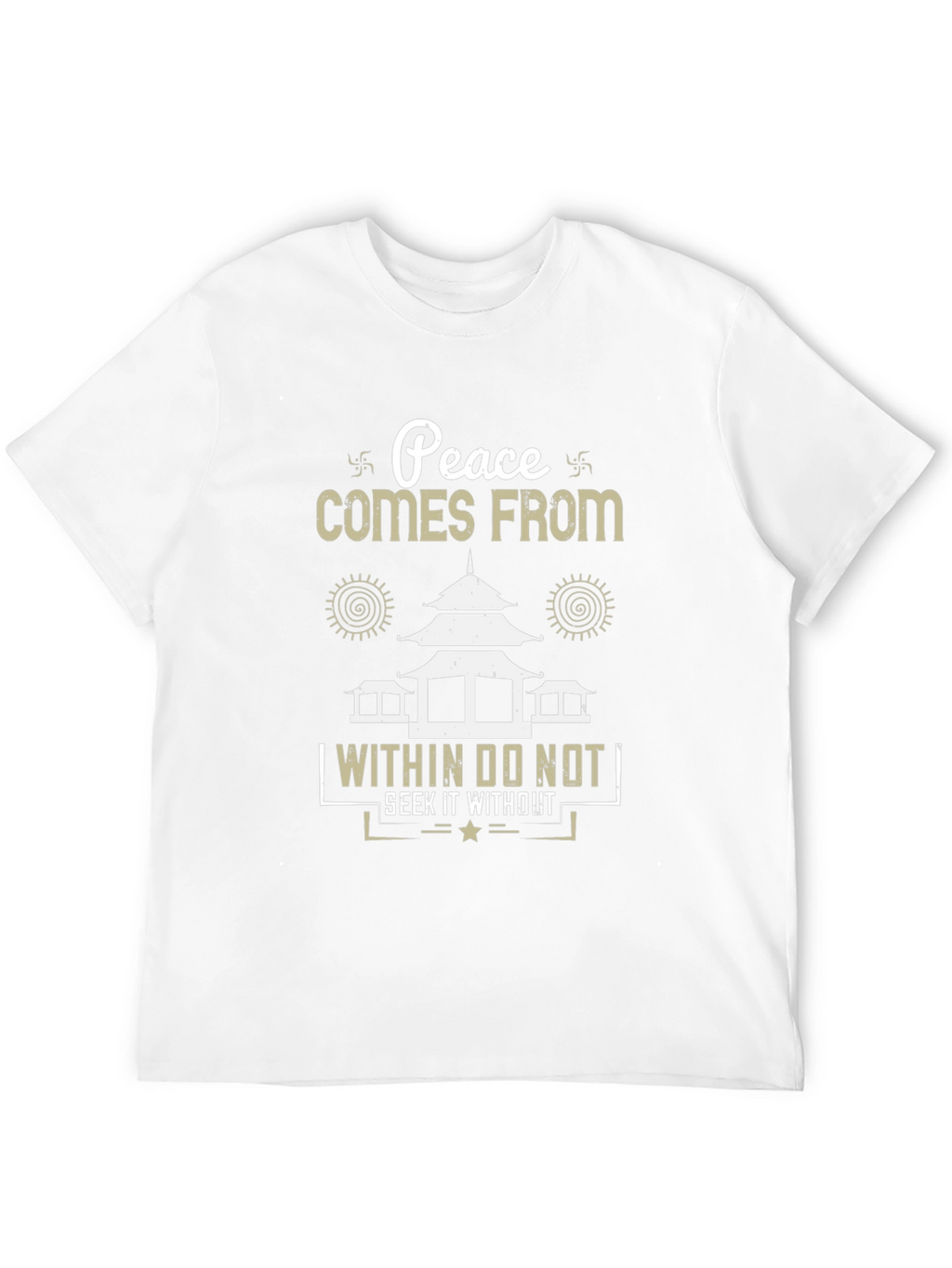 Peace Within Graphic Tee - Unisex Short Sleeve