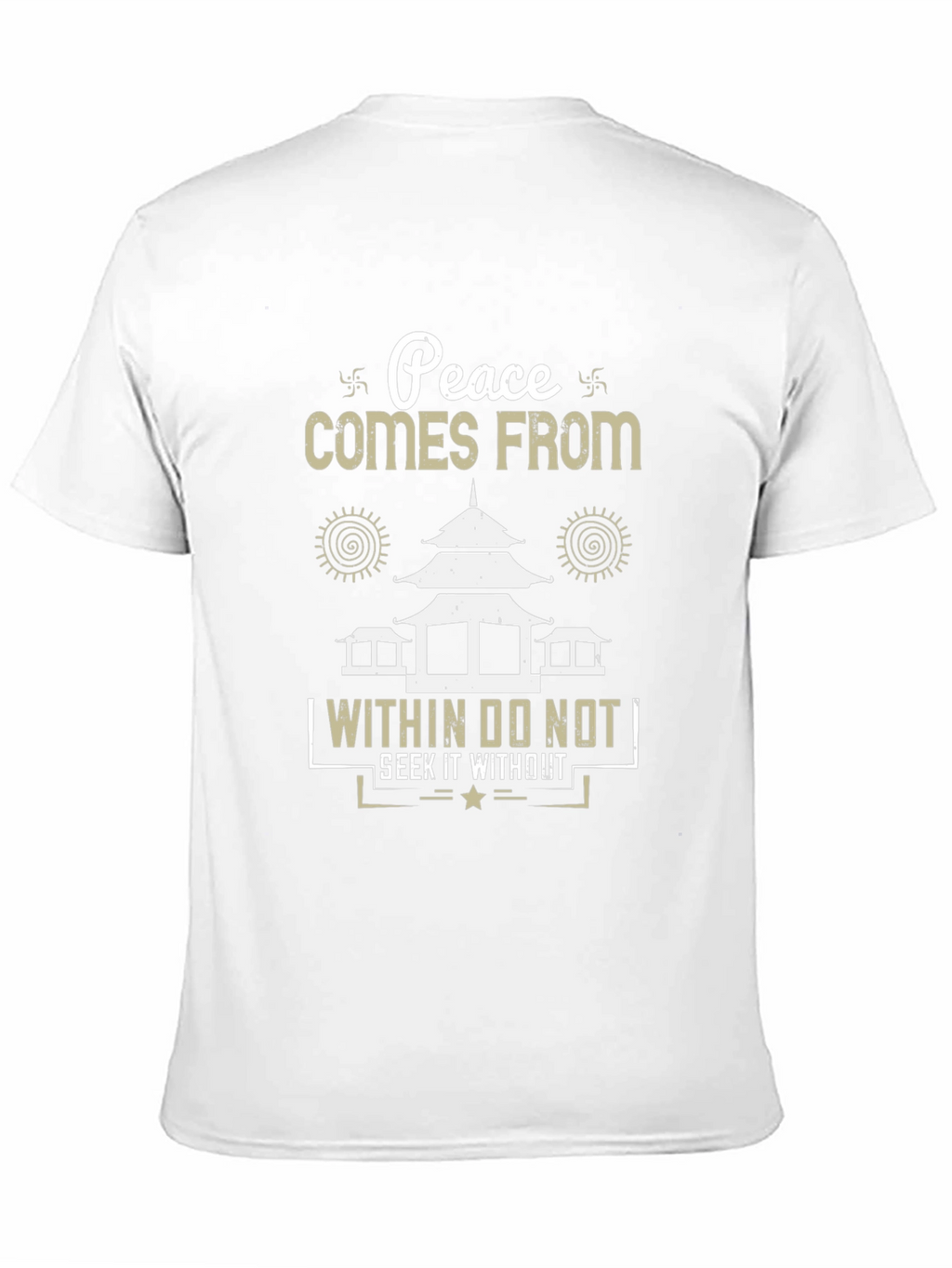 Peace Within Graphic Tee - Unisex Short Sleeve