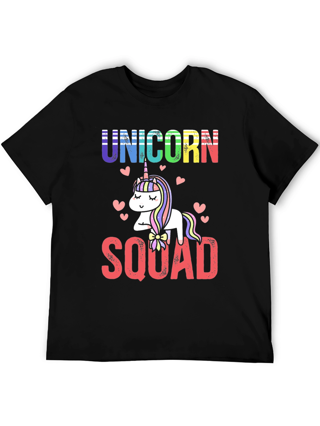 Unicorn Squad Graphic Tee - Fun & Colorful Design