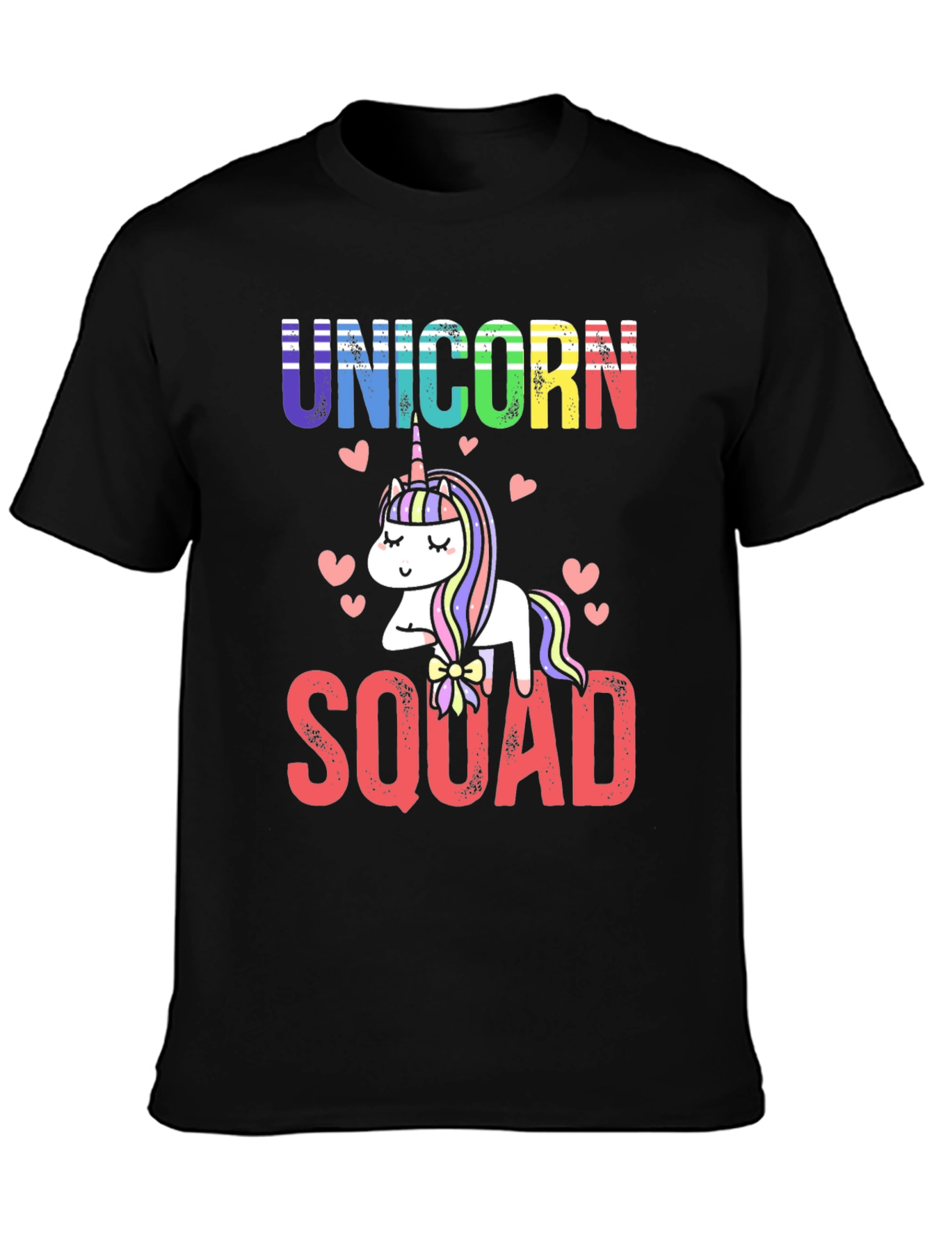 Unicorn Squad Graphic Tee - Fun & Colorful Design