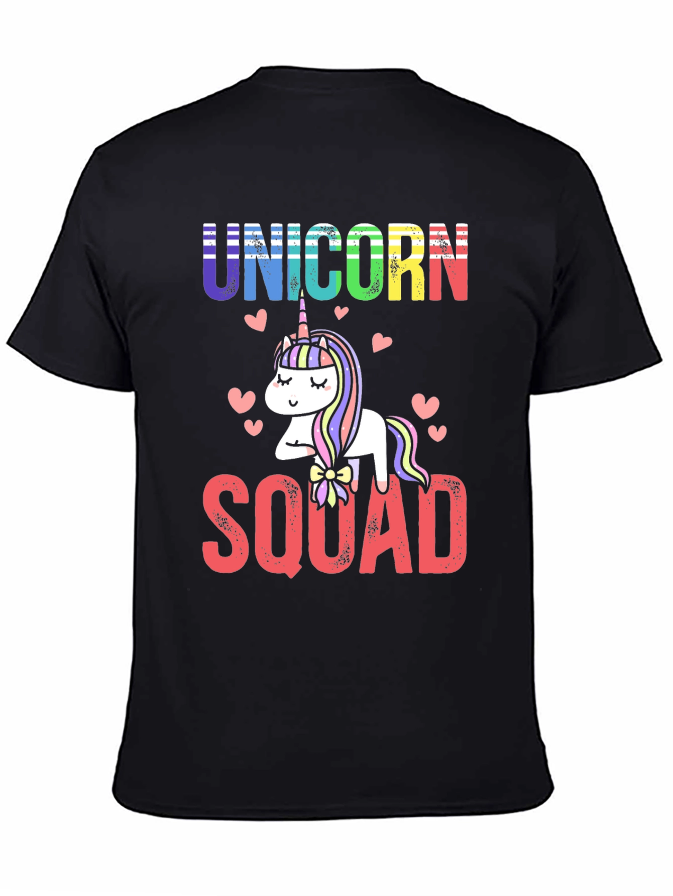Unicorn Squad Graphic Tee - Fun & Colorful Design