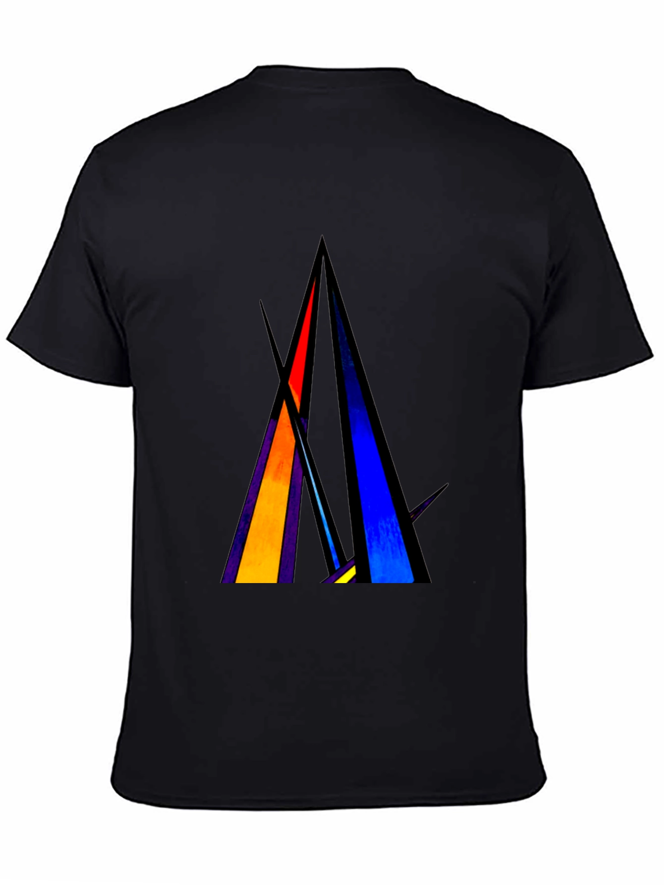 Abstract Geometric T-Shirt - Modern Art Tee