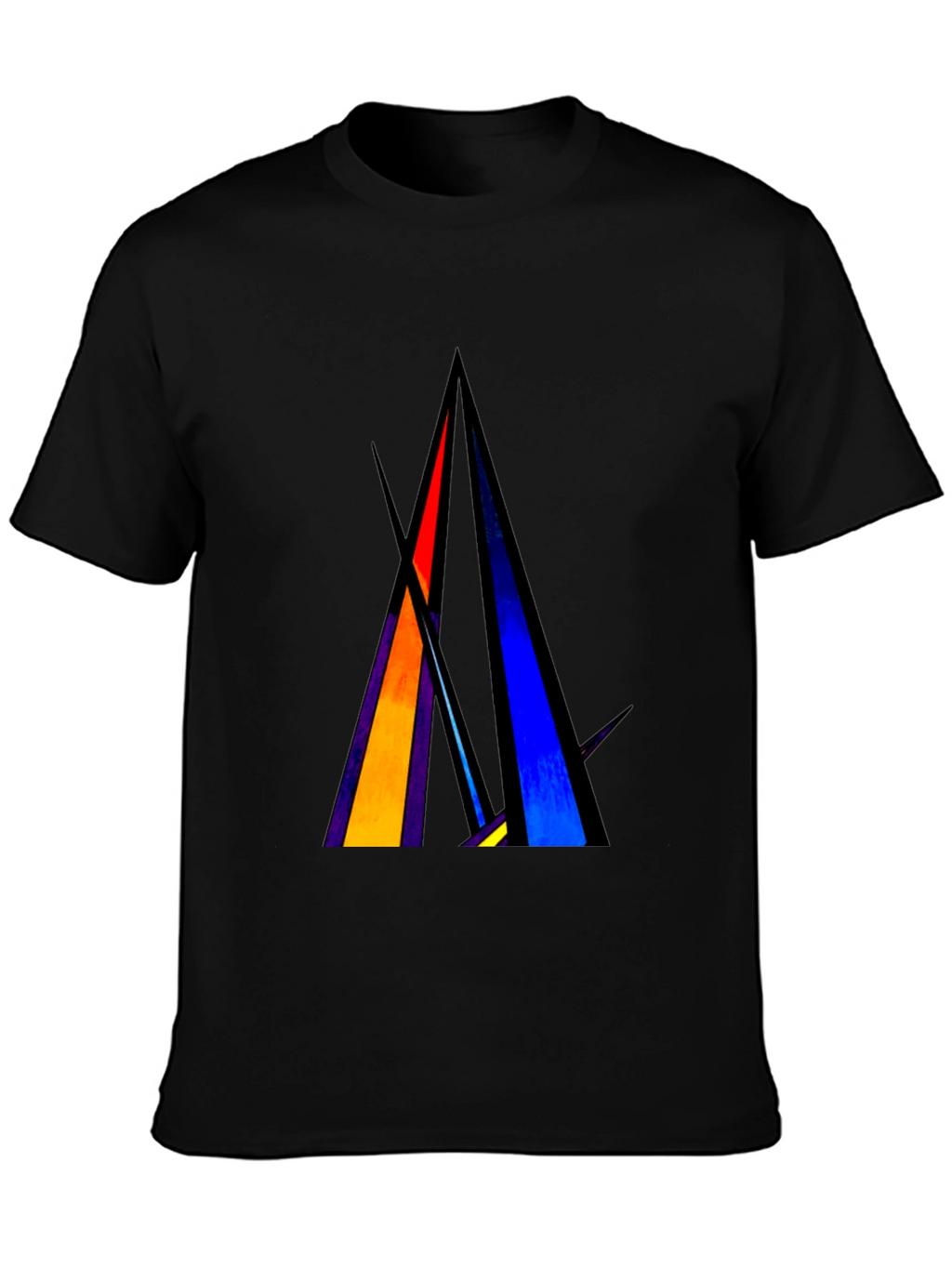 Abstract Geometric T-Shirt - Modern Art Tee