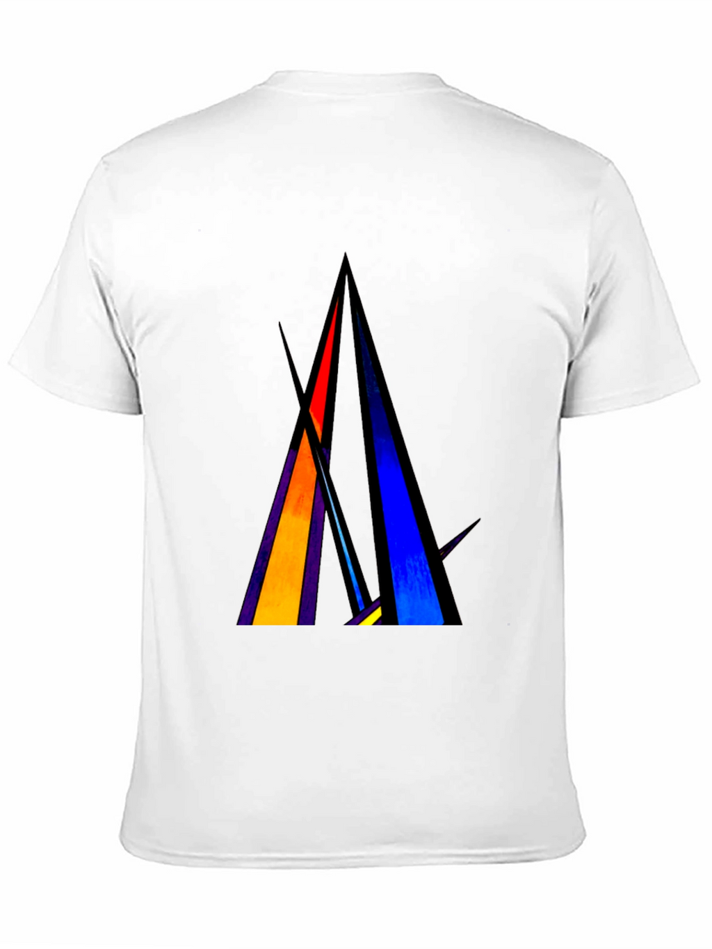 Abstract Geometric T-Shirt - Modern Art Tee