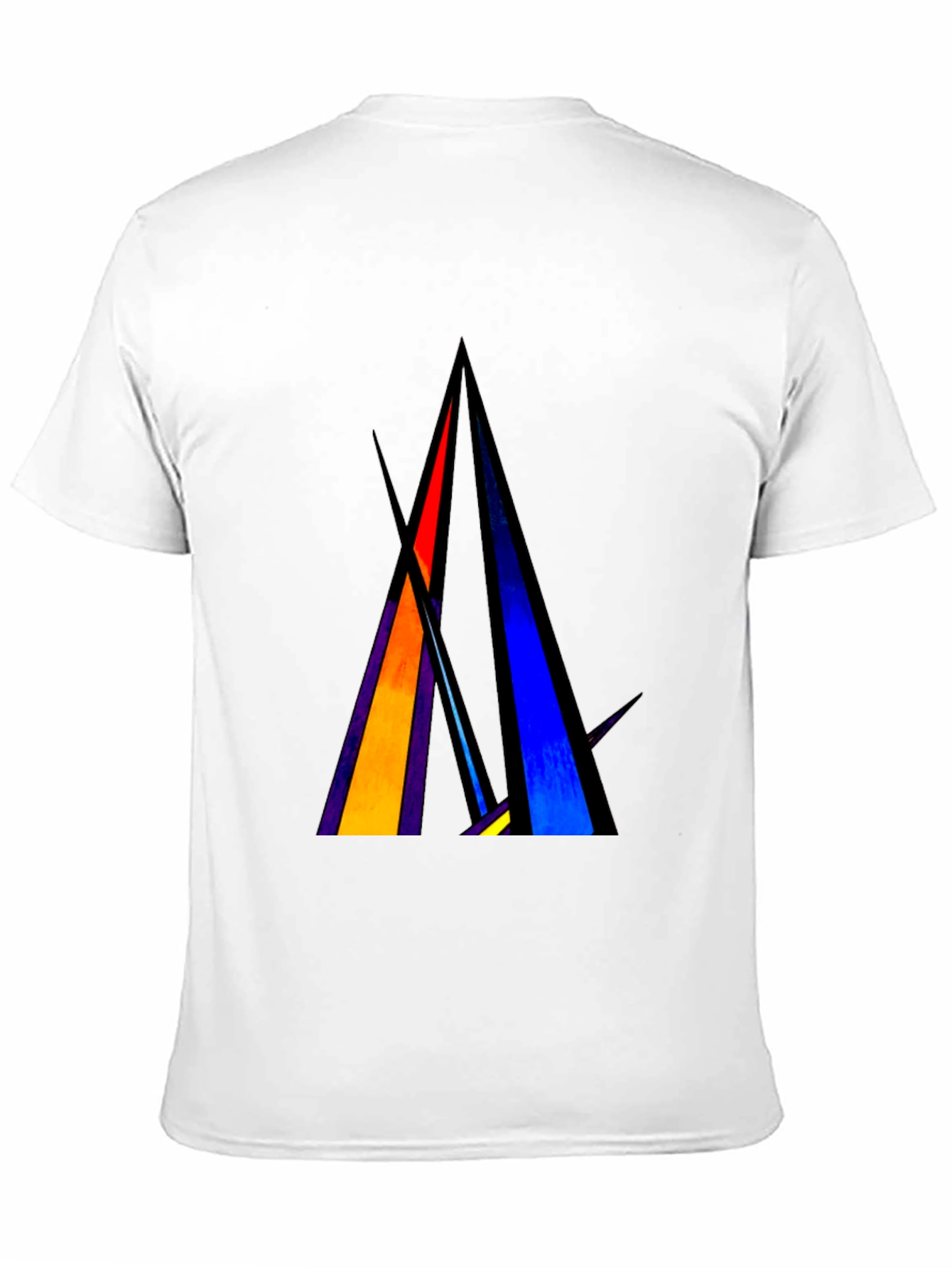 Abstract Geometric T-Shirt - Modern Art Tee