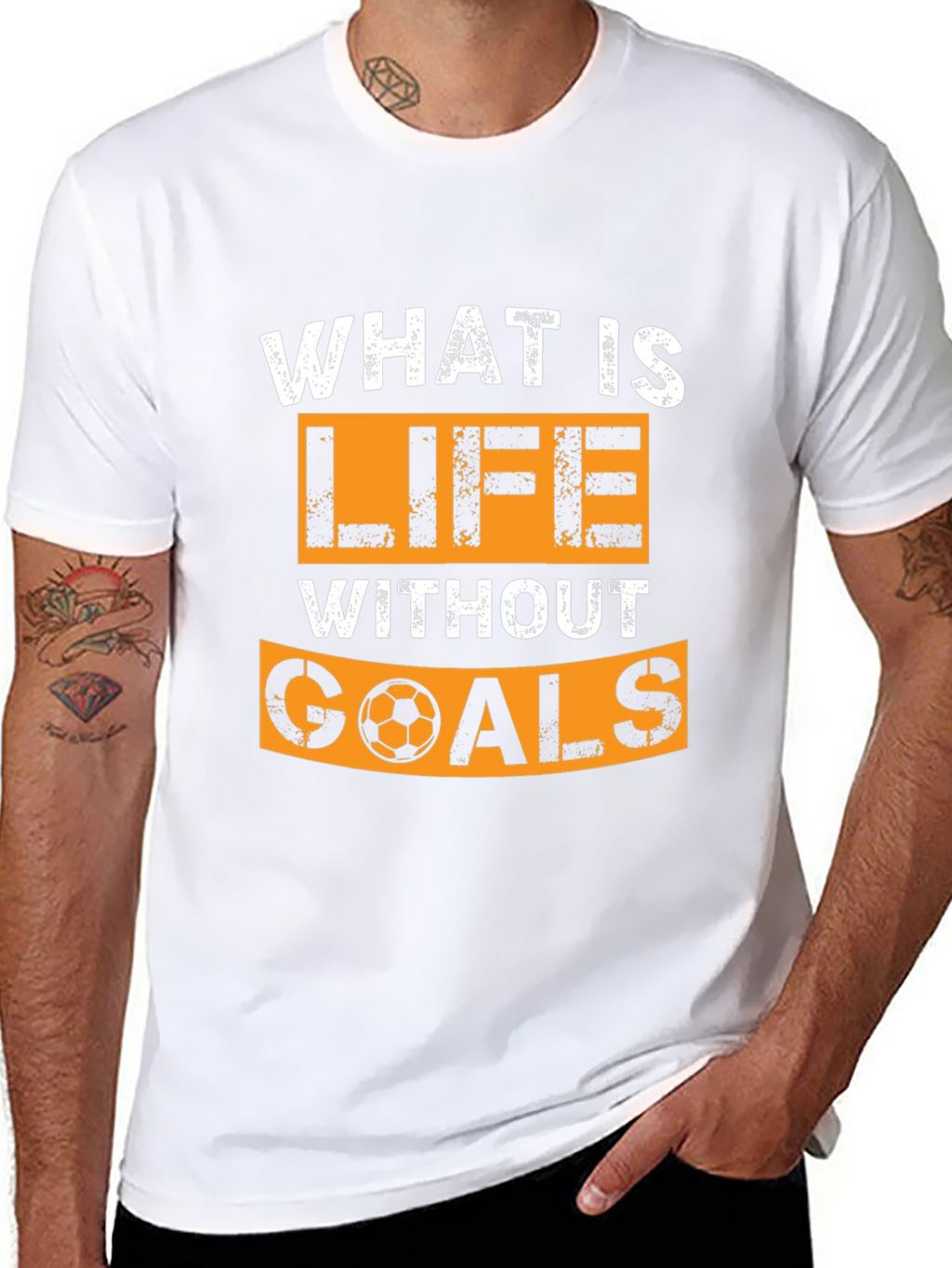 Life Without Goals T-Shirt - Soccer Design
