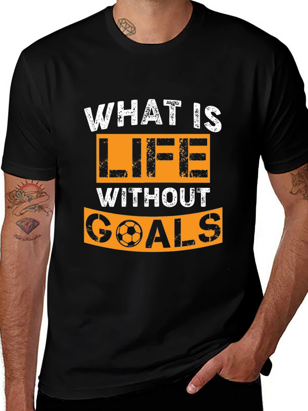 Life Without Goals T-Shirt - Soccer Design